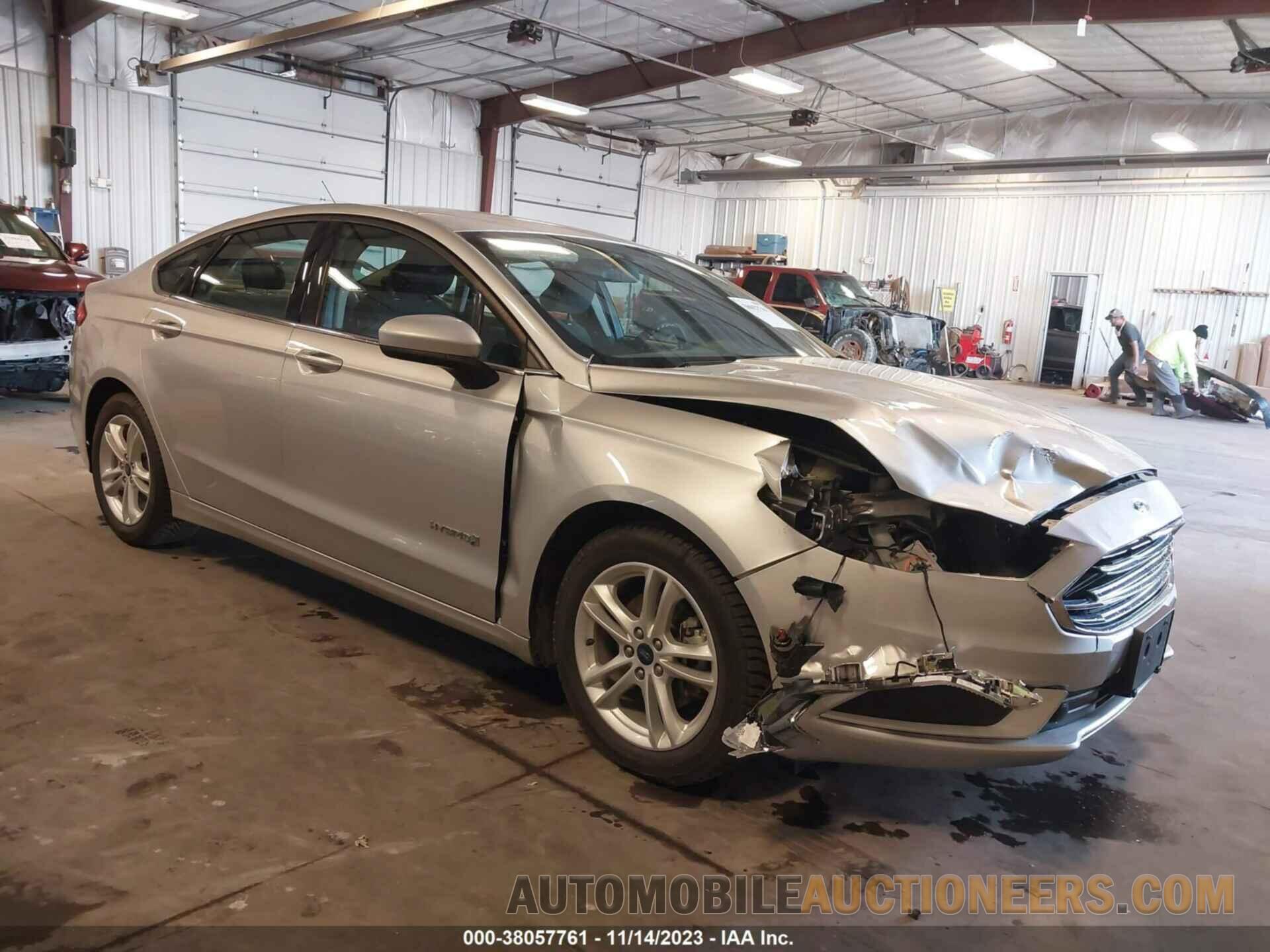 3FA6P0LU0JR180866 FORD FUSION HYBRID 2018