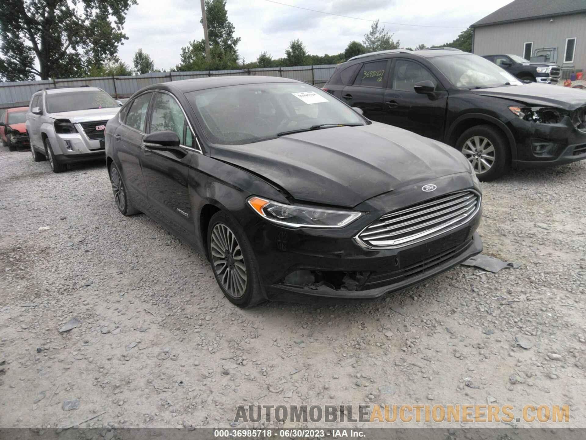 3FA6P0LU0JR213364 FORD FUSION HYBRID 2018