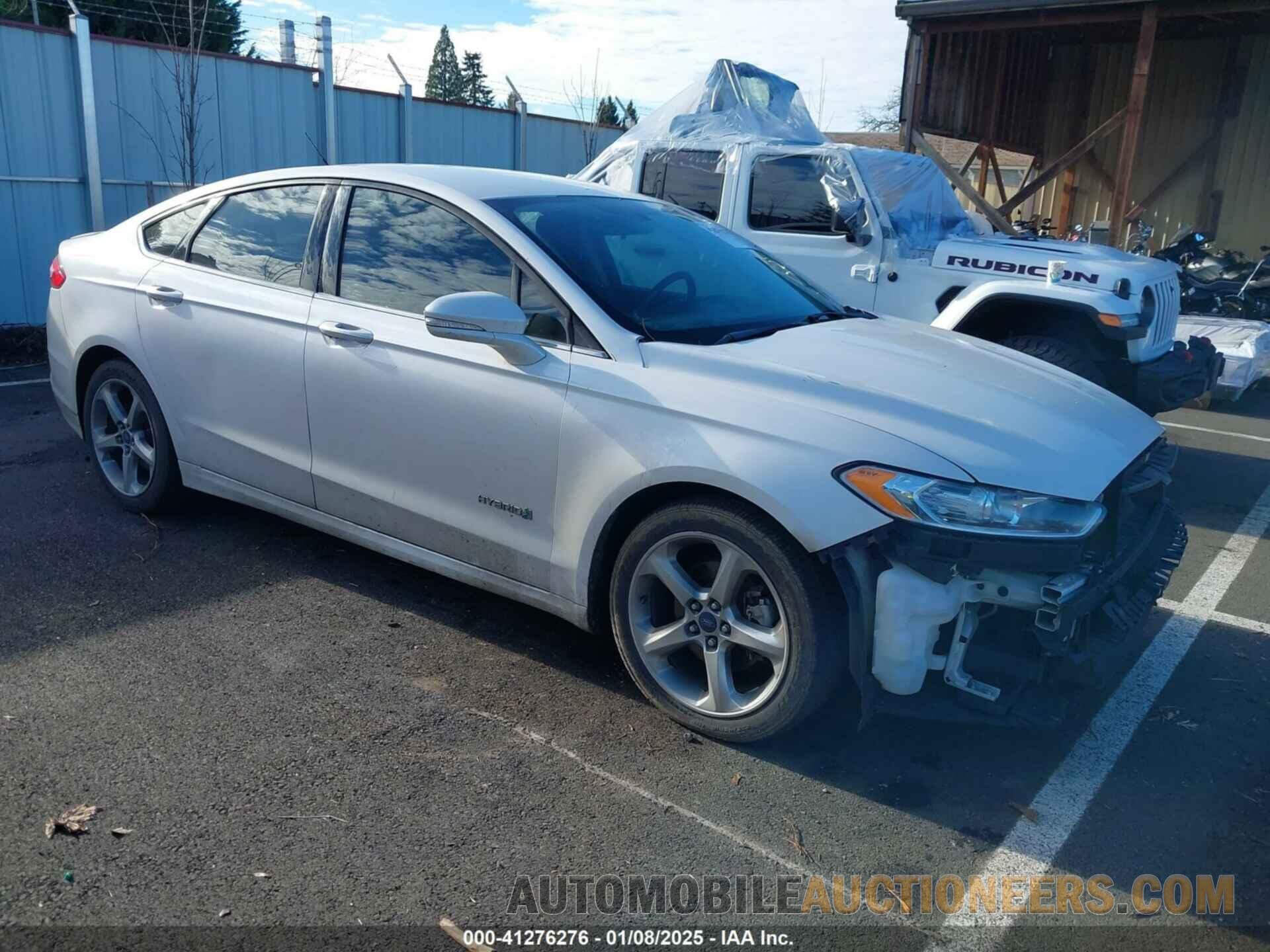 3FA6P0LU1DR231473 FORD FUSION HYBRID 2013