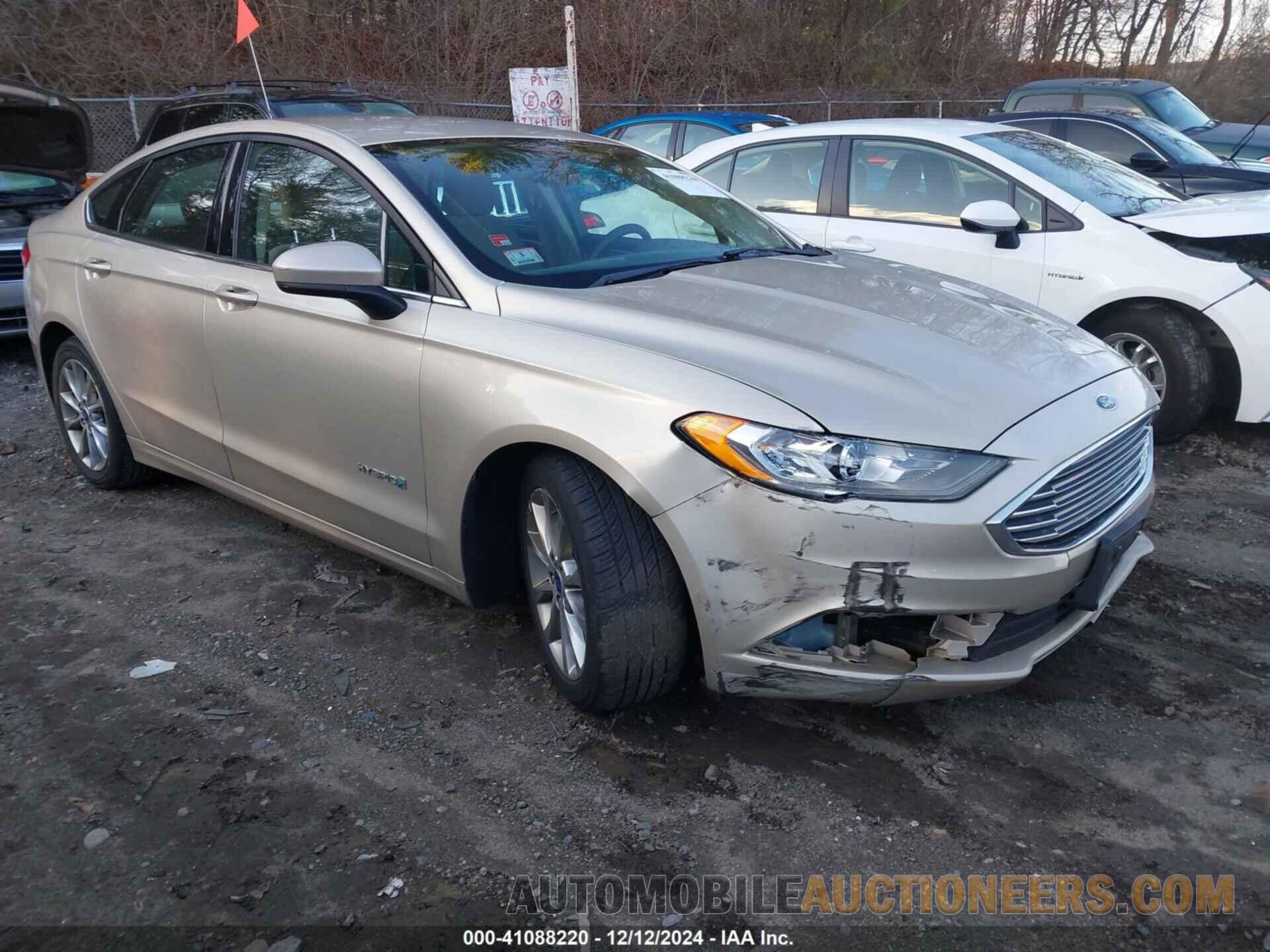 3FA6P0LU1HR151256 FORD FUSION HYBRID 2017