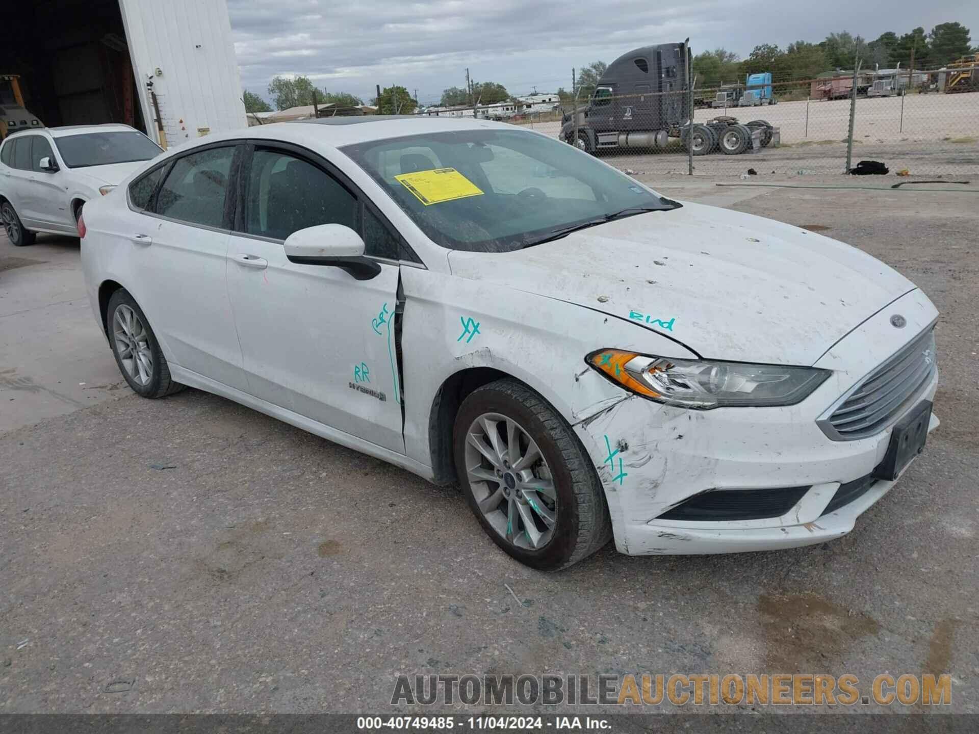 3FA6P0LU1HR182796 FORD FUSION HYBRID 2017