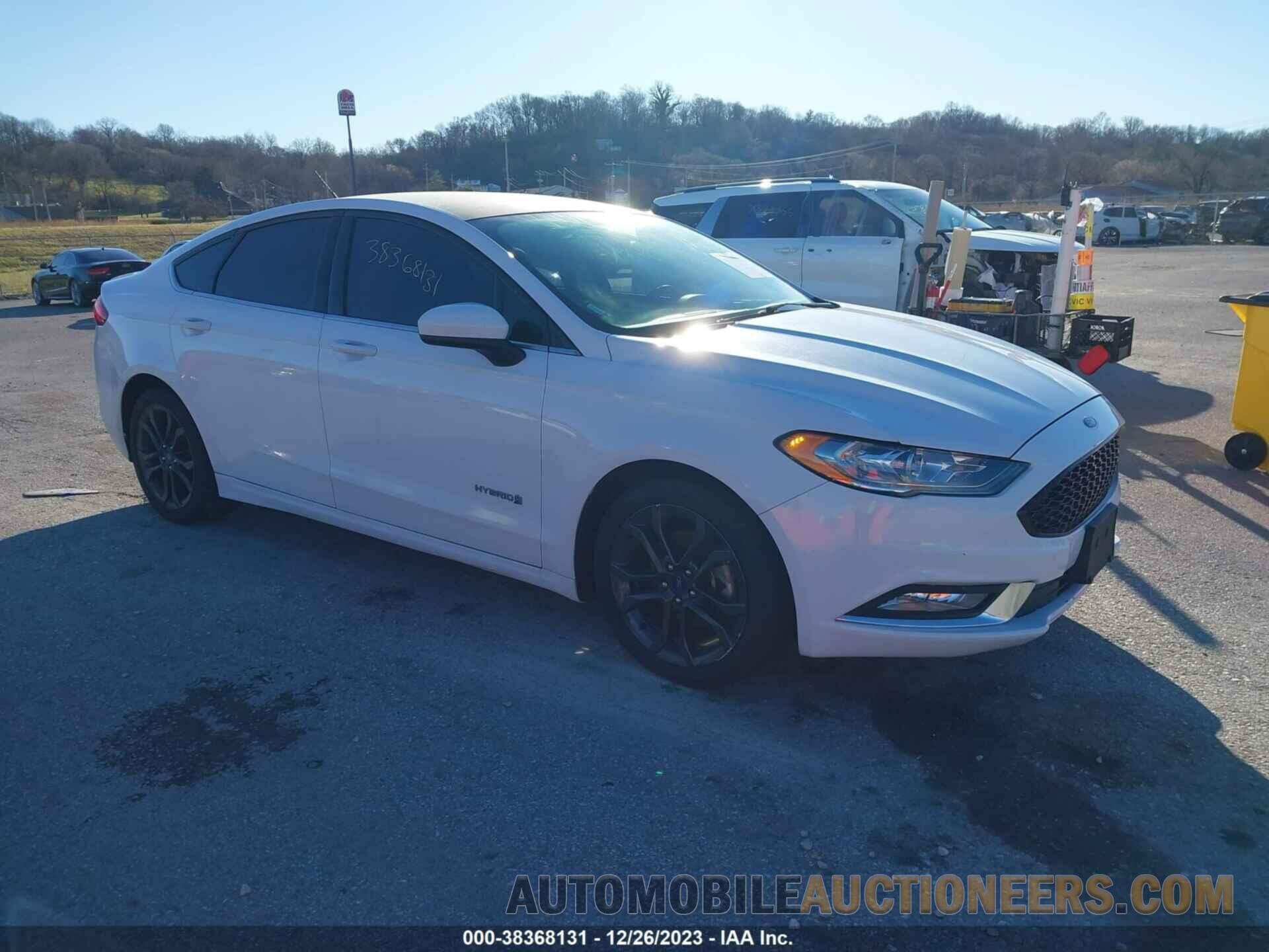 3FA6P0LU1JR131692 FORD FUSION HYBRID 2018