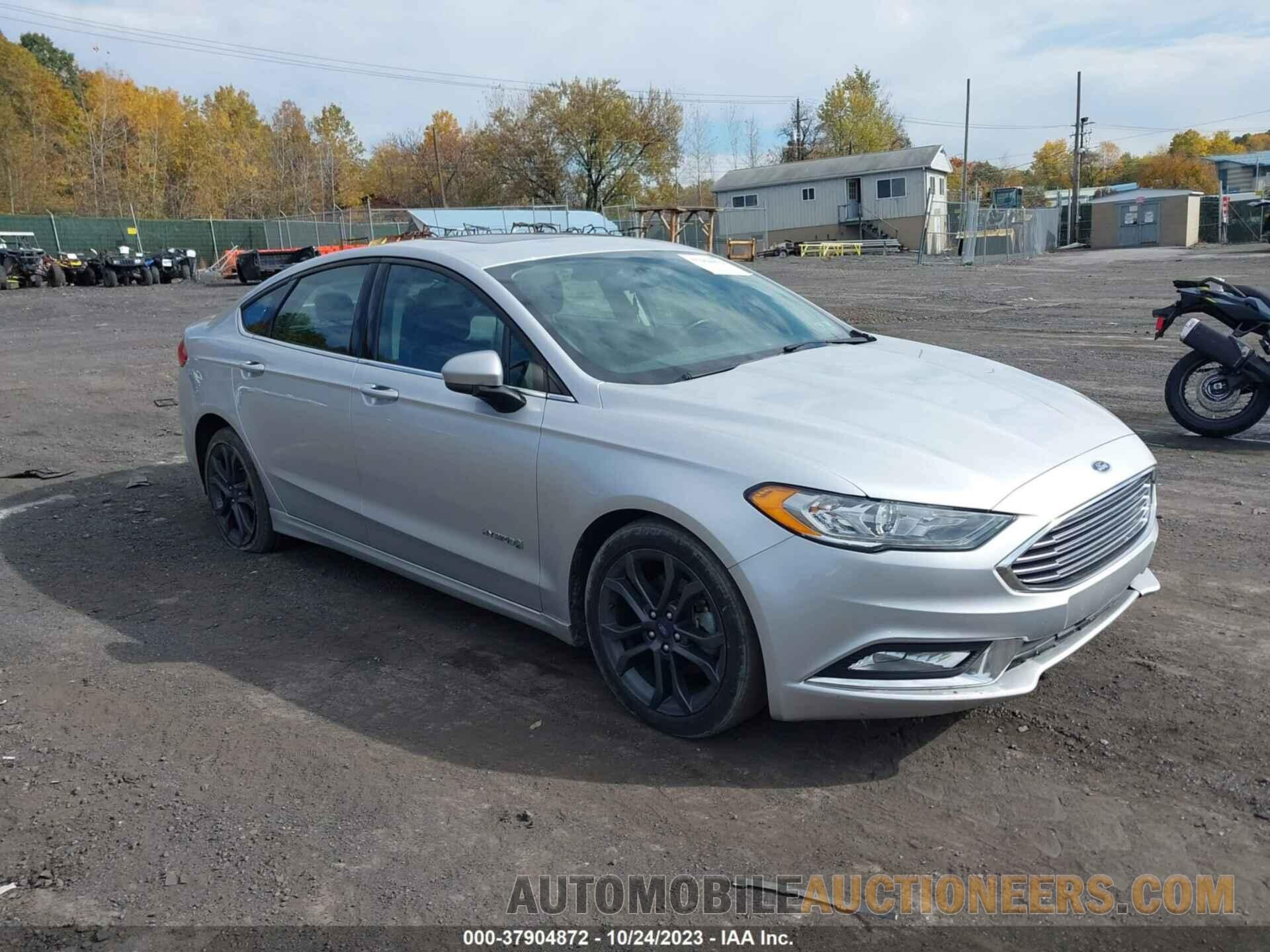 3FA6P0LU1JR138058 FORD FUSION HYBRID 2018