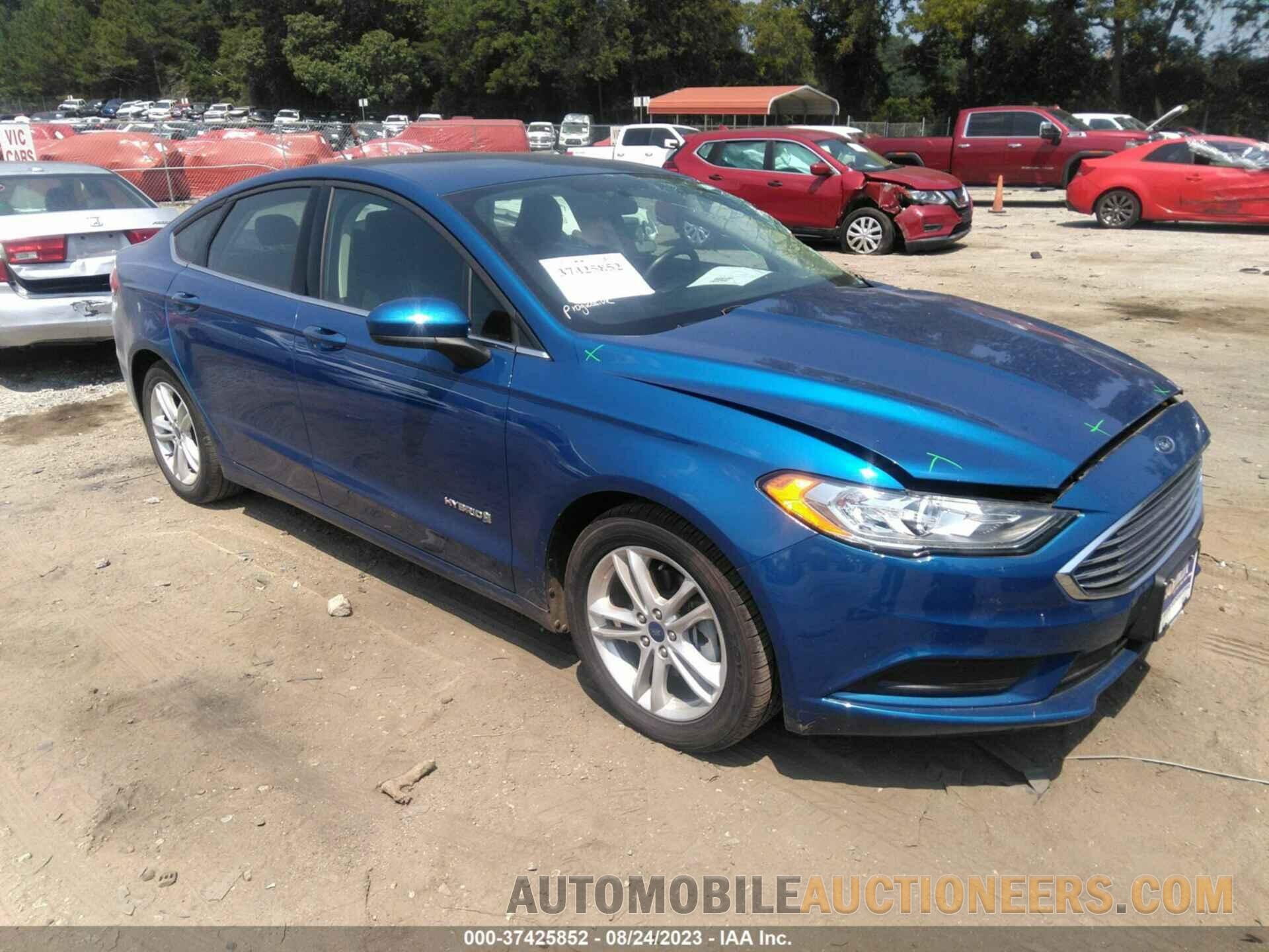 3FA6P0LU1JR178253 FORD FUSION HYBRID 2018