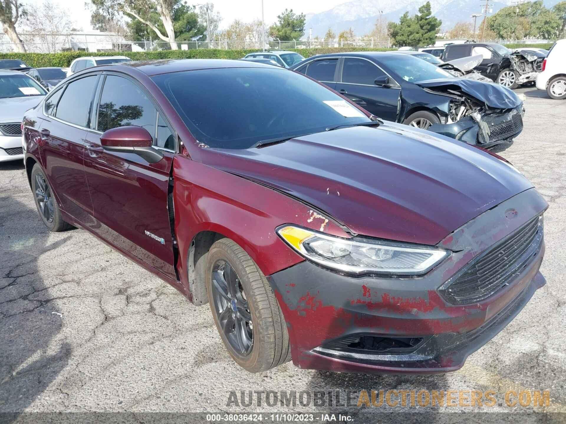 3FA6P0LU1JR257261 FORD FUSION 2018