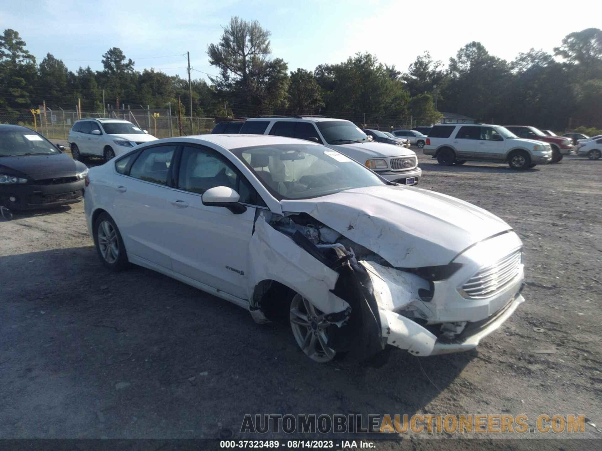 3FA6P0LU1JR264548 FORD FUSION HYBRID 2018