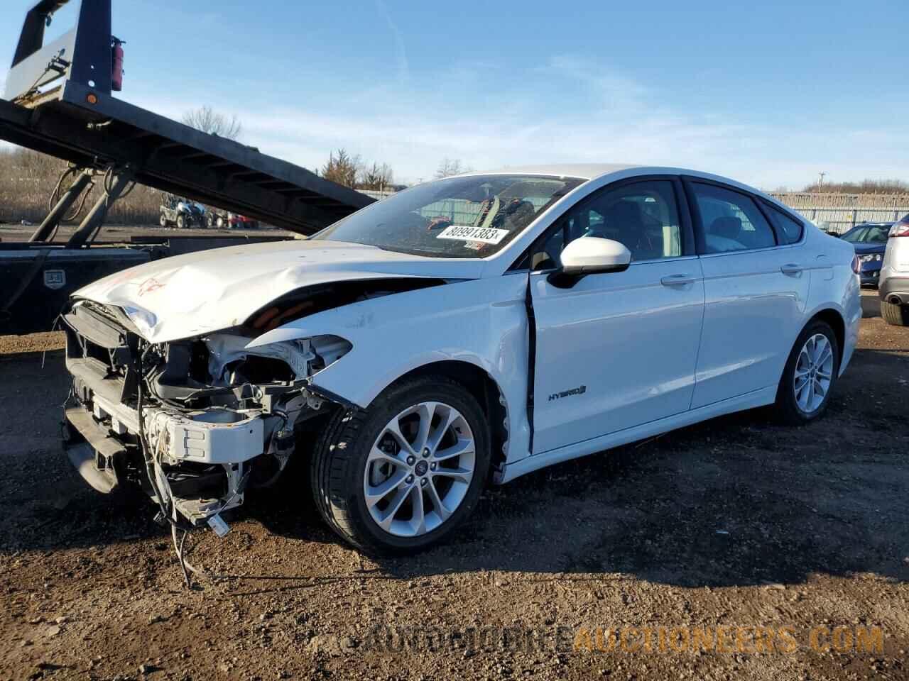 3FA6P0LU1KR212855 FORD FUSION 2019