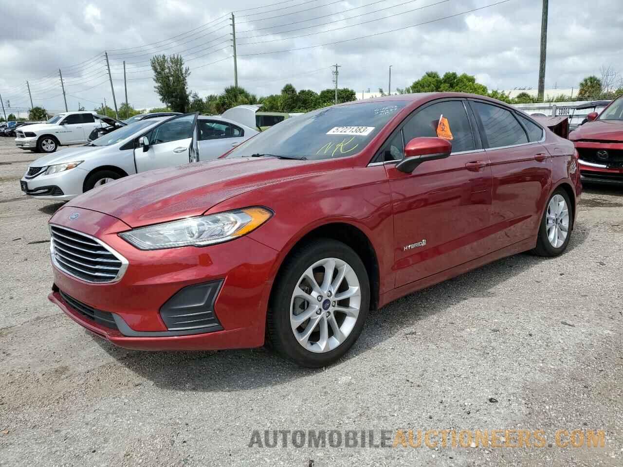 3FA6P0LU1KR222687 FORD FUSION 2019