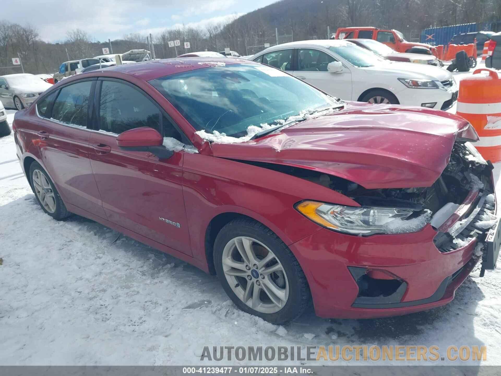 3FA6P0LU1KR241241 FORD FUSION HYBRID 2019