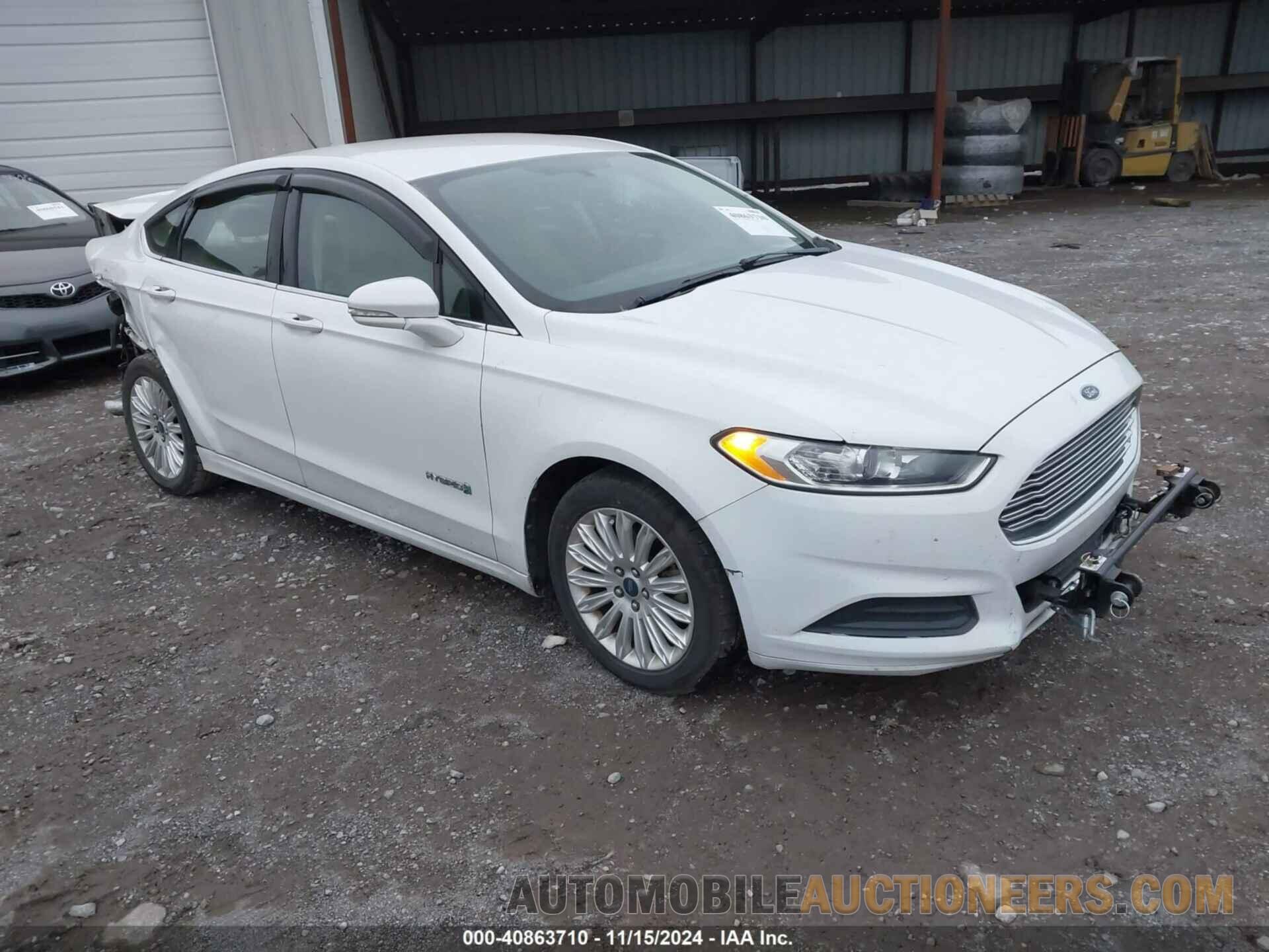 3FA6P0LU2DR292931 FORD FUSION HYBRID 2013