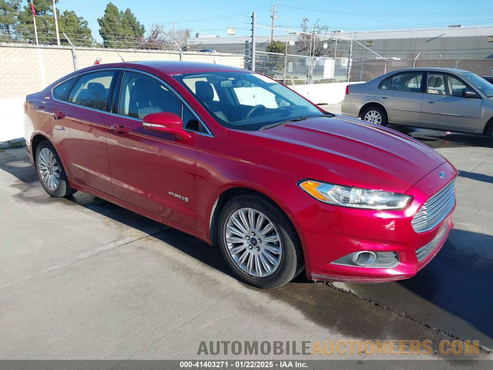 3FA6P0LU2GR187567 FORD FUSION HYBRID 2016