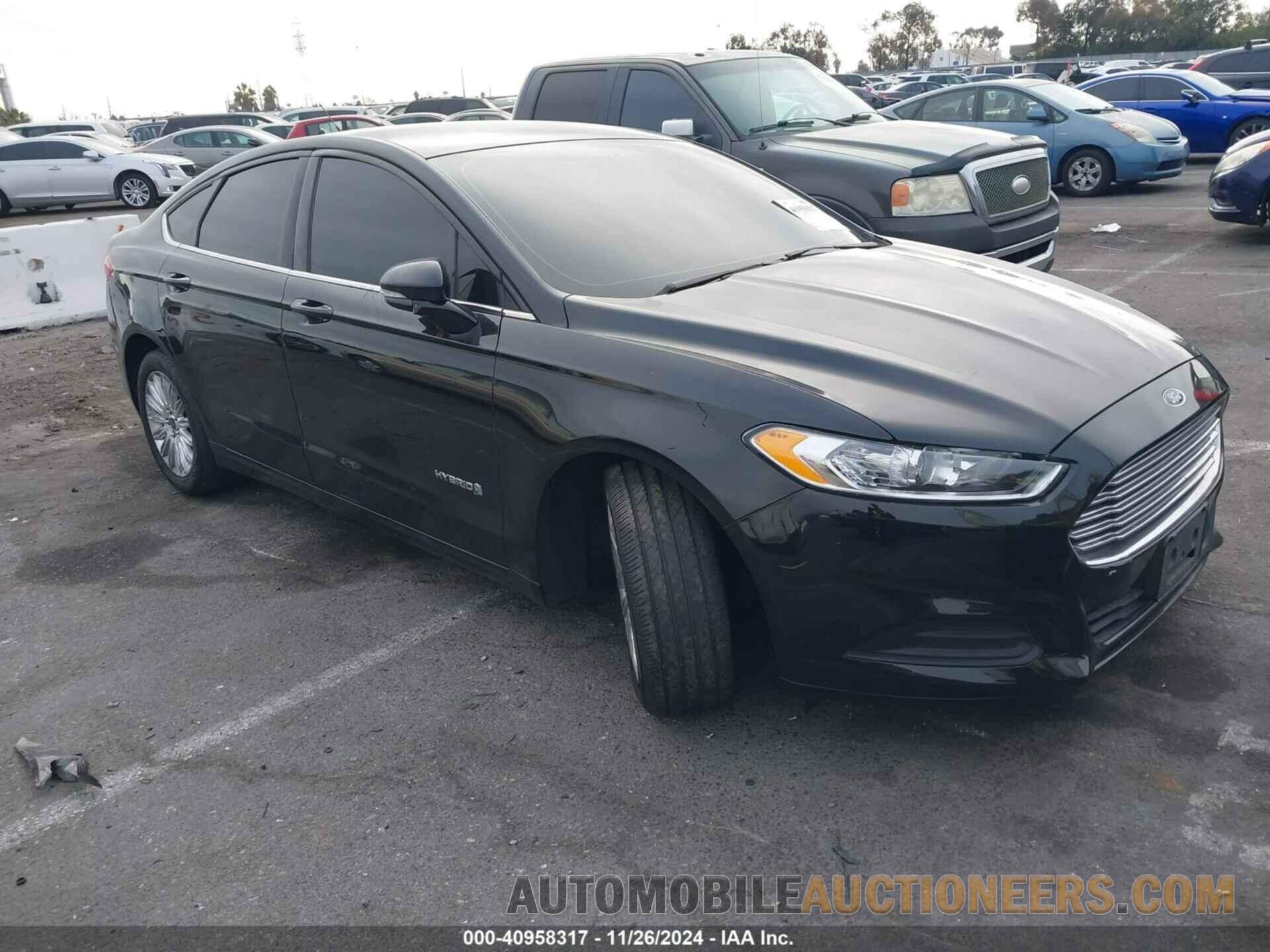 3FA6P0LU2GR291105 FORD FUSION HYBRID 2016