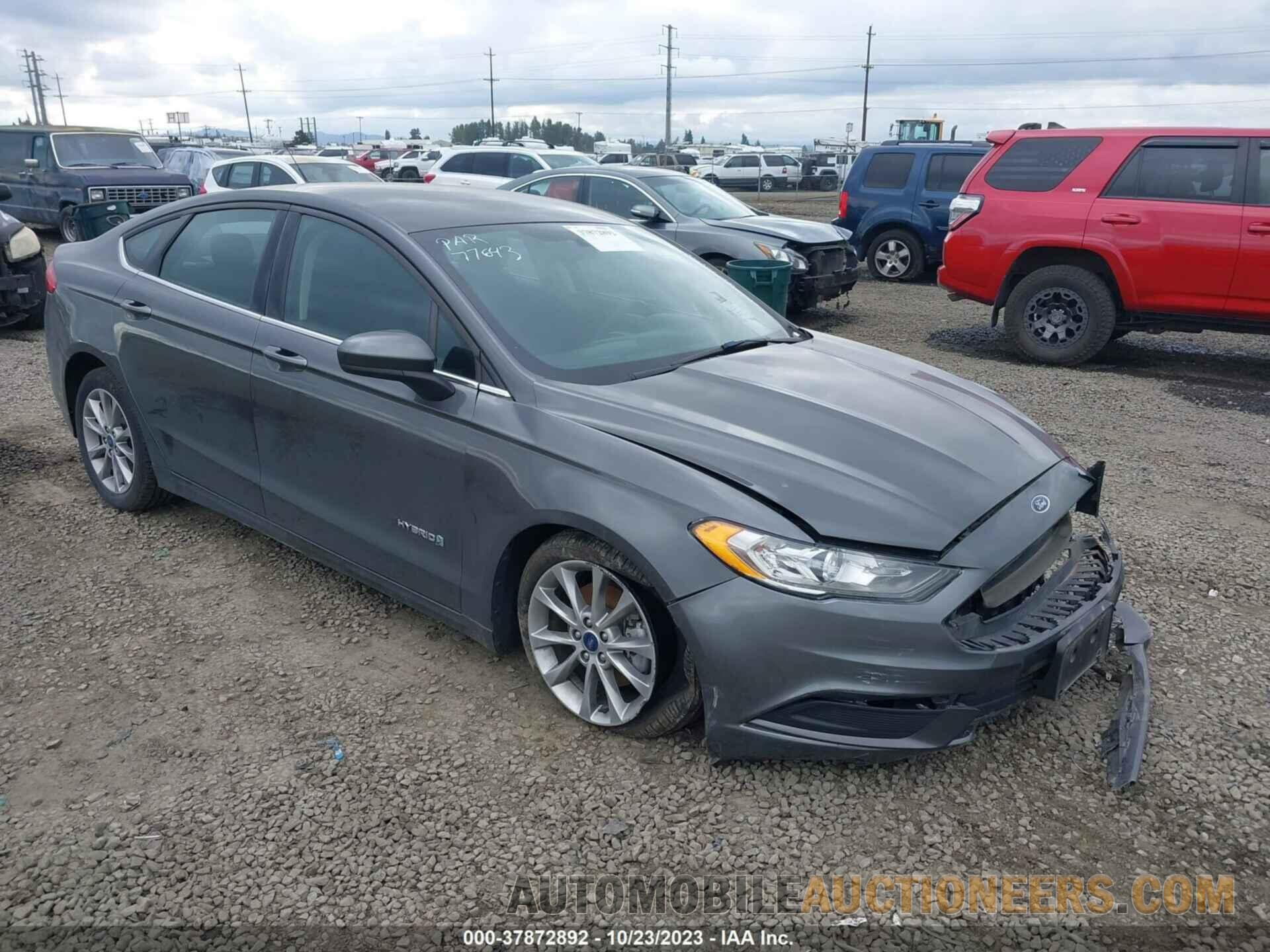 3FA6P0LU2HR158488 FORD FUSION HYBRID 2017