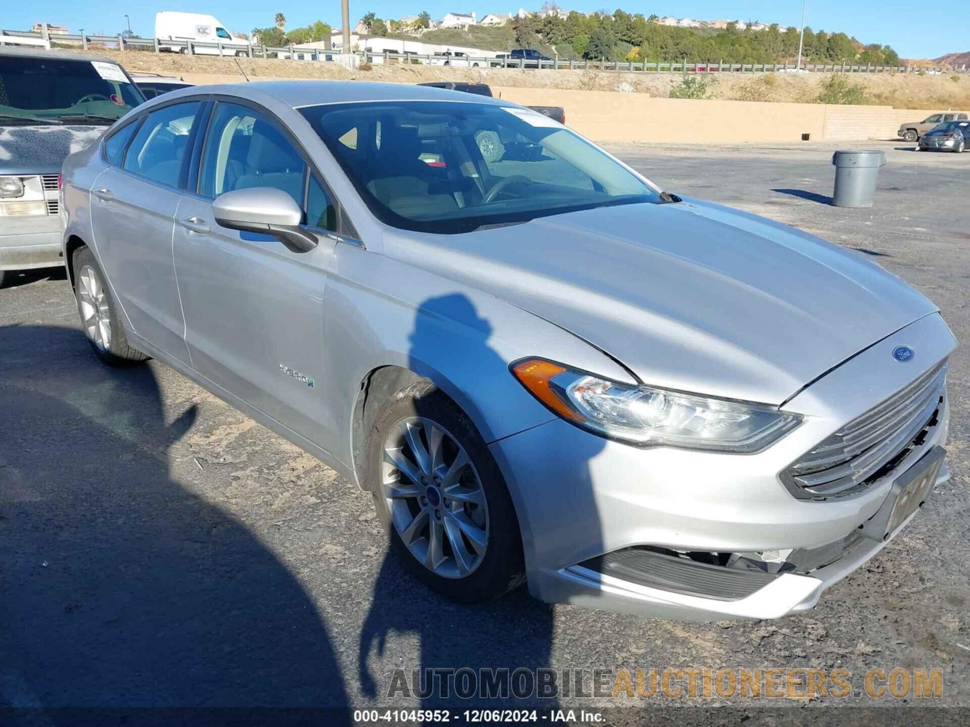 3FA6P0LU2HR285144 FORD FUSION HYBRID 2017