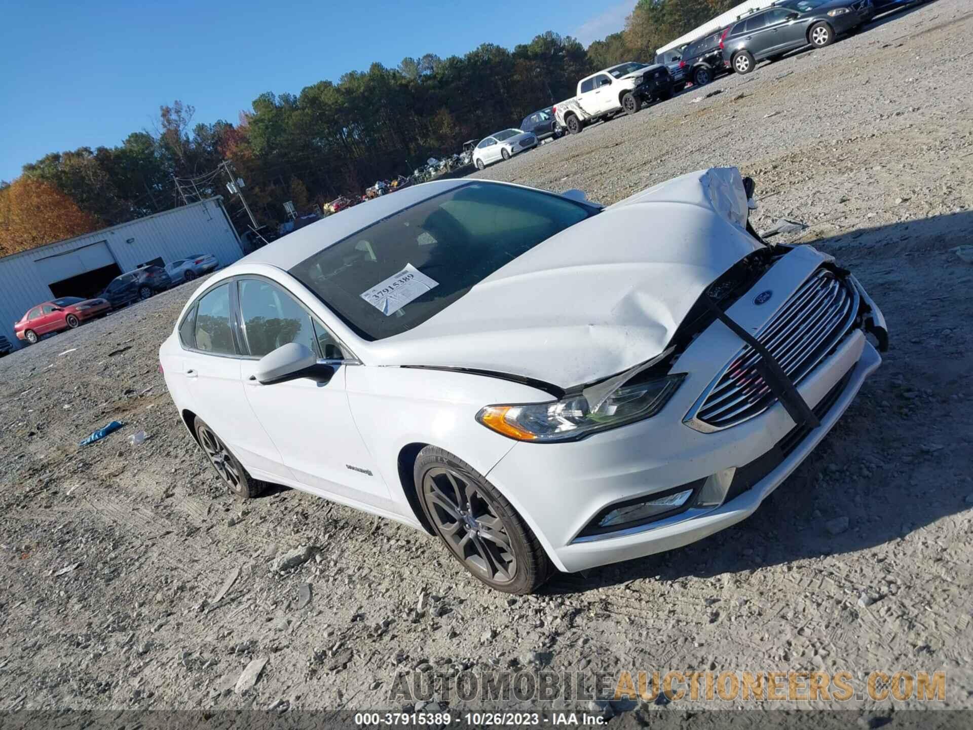 3FA6P0LU2JR124928 FORD FUSION HYBRID 2018