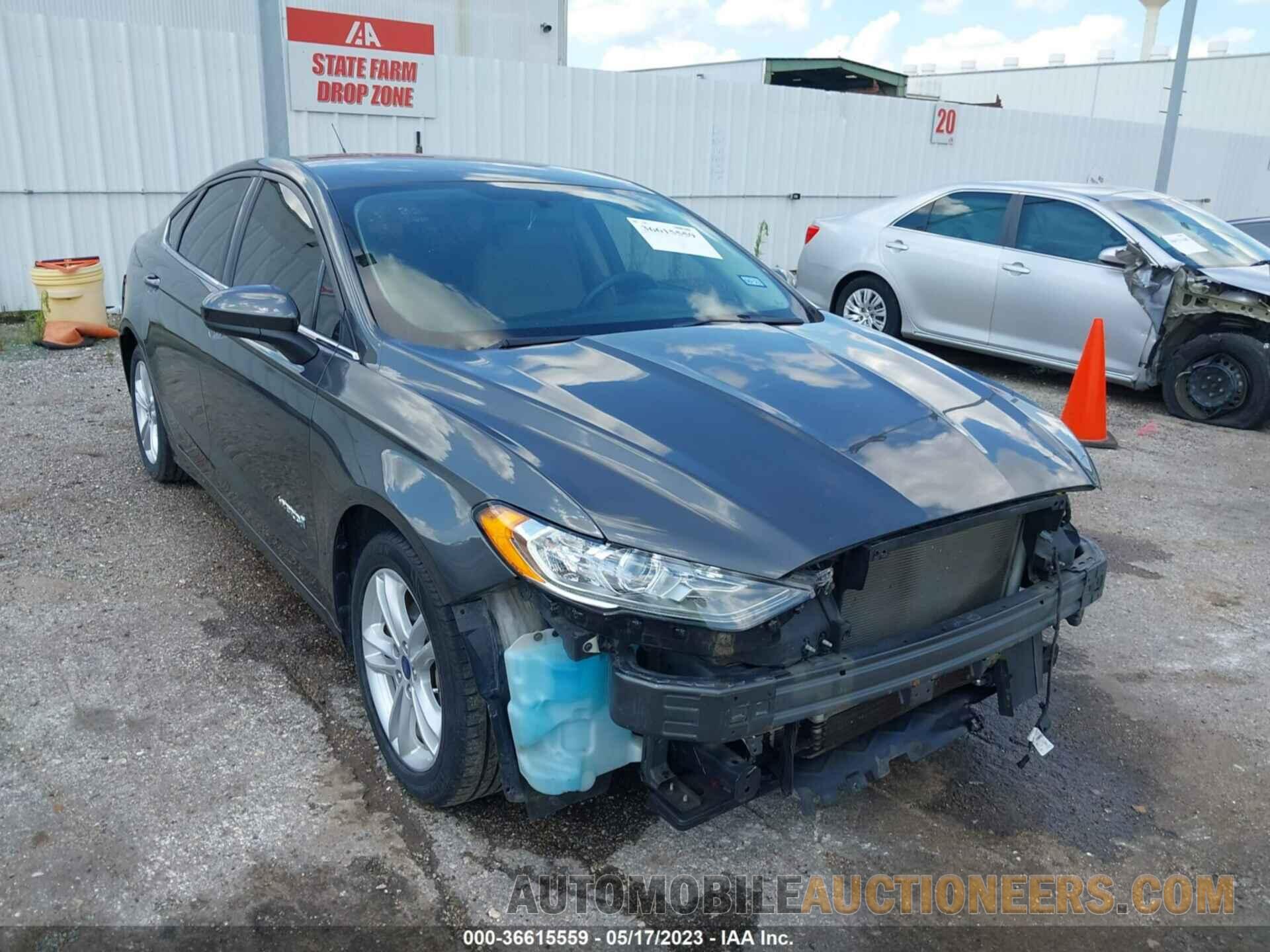 3FA6P0LU2JR162627 FORD FUSION HYBRID 2018