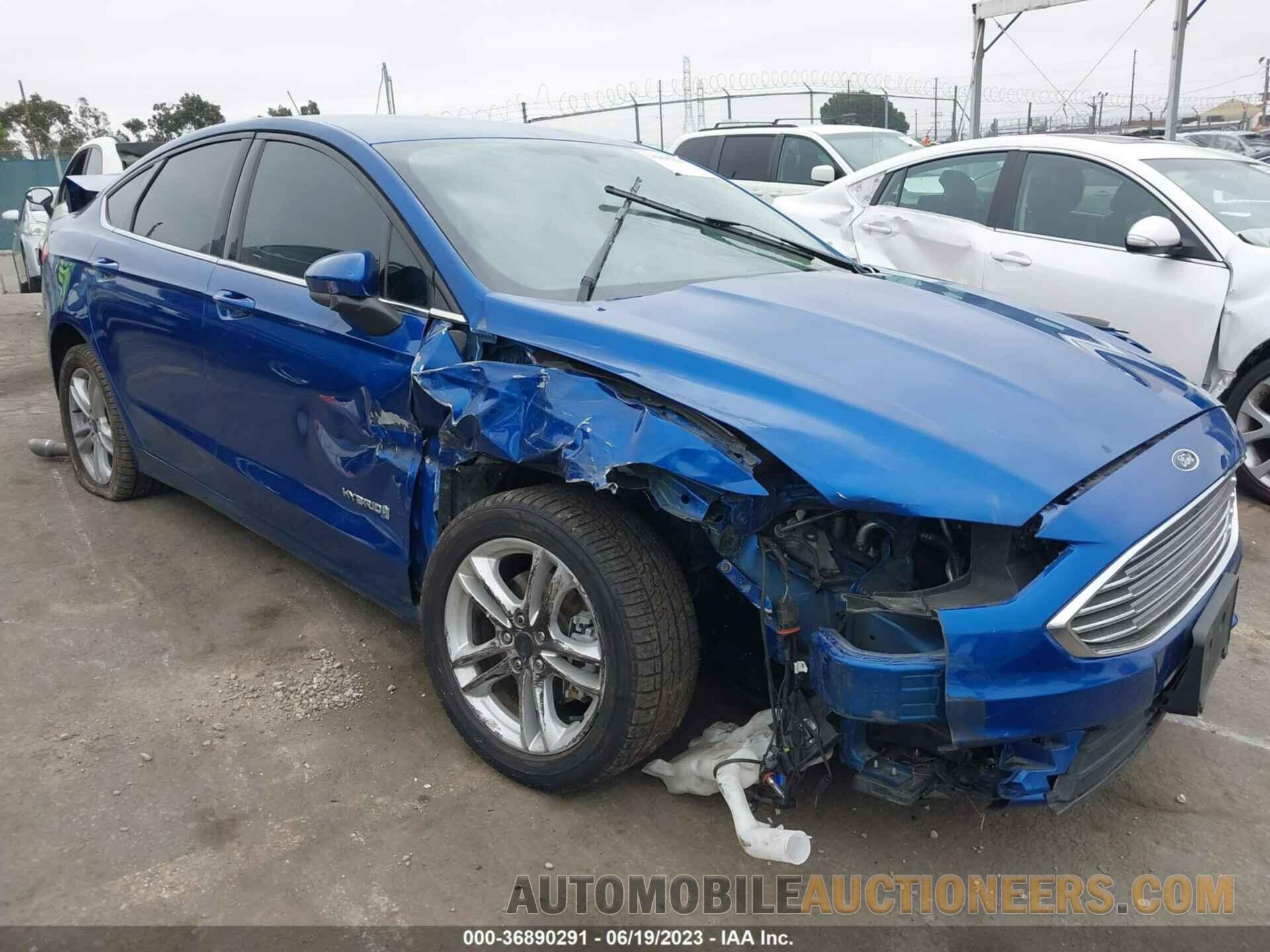 3FA6P0LU2JR268110 FORD FUSION HYBRID 2018