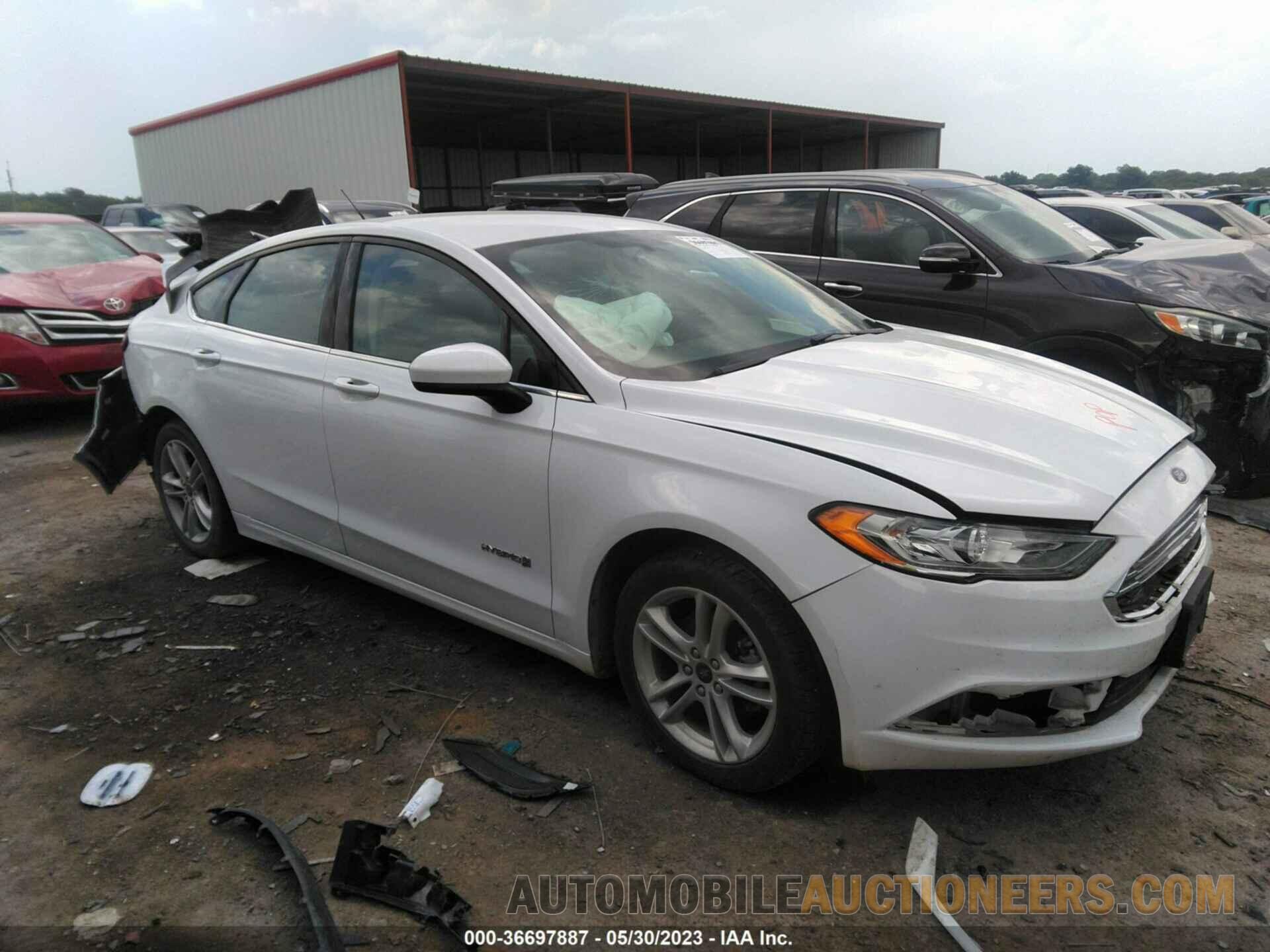 3FA6P0LU2JR268978 FORD FUSION HYBRID 2018