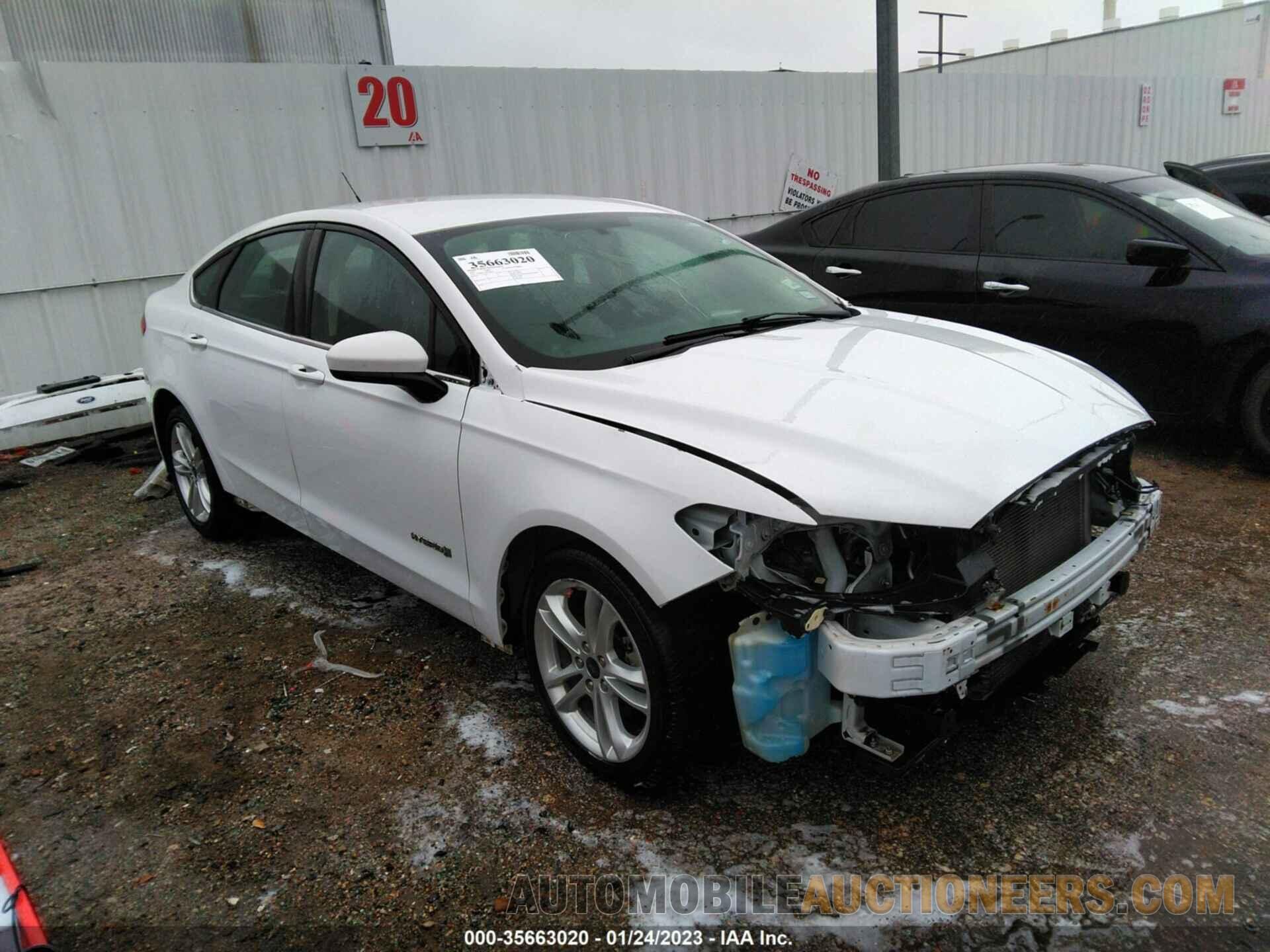 3FA6P0LU2JR269046 FORD FUSION HYBRID 2018