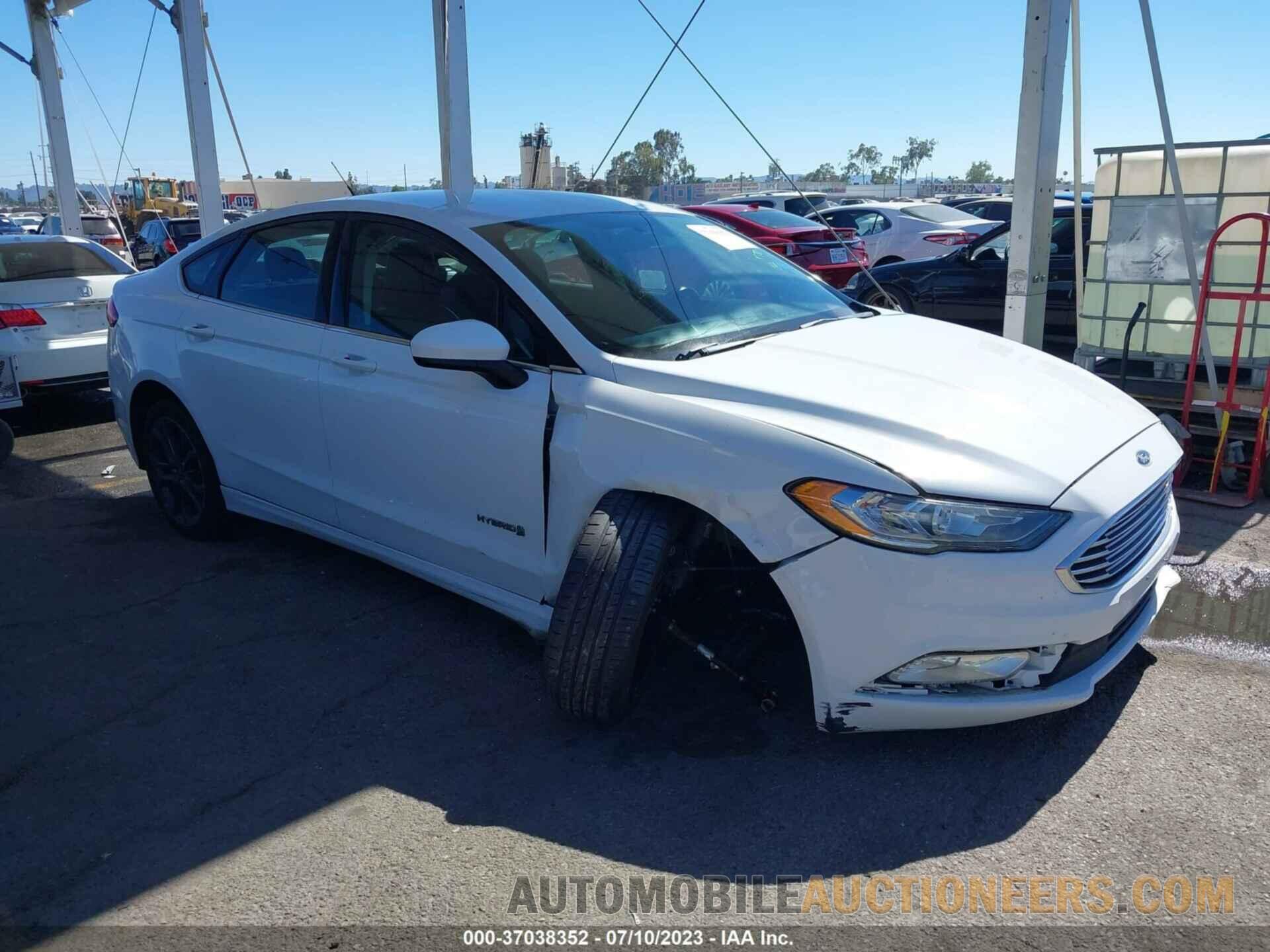 3FA6P0LU2JR269936 FORD FUSION HYBRID 2018