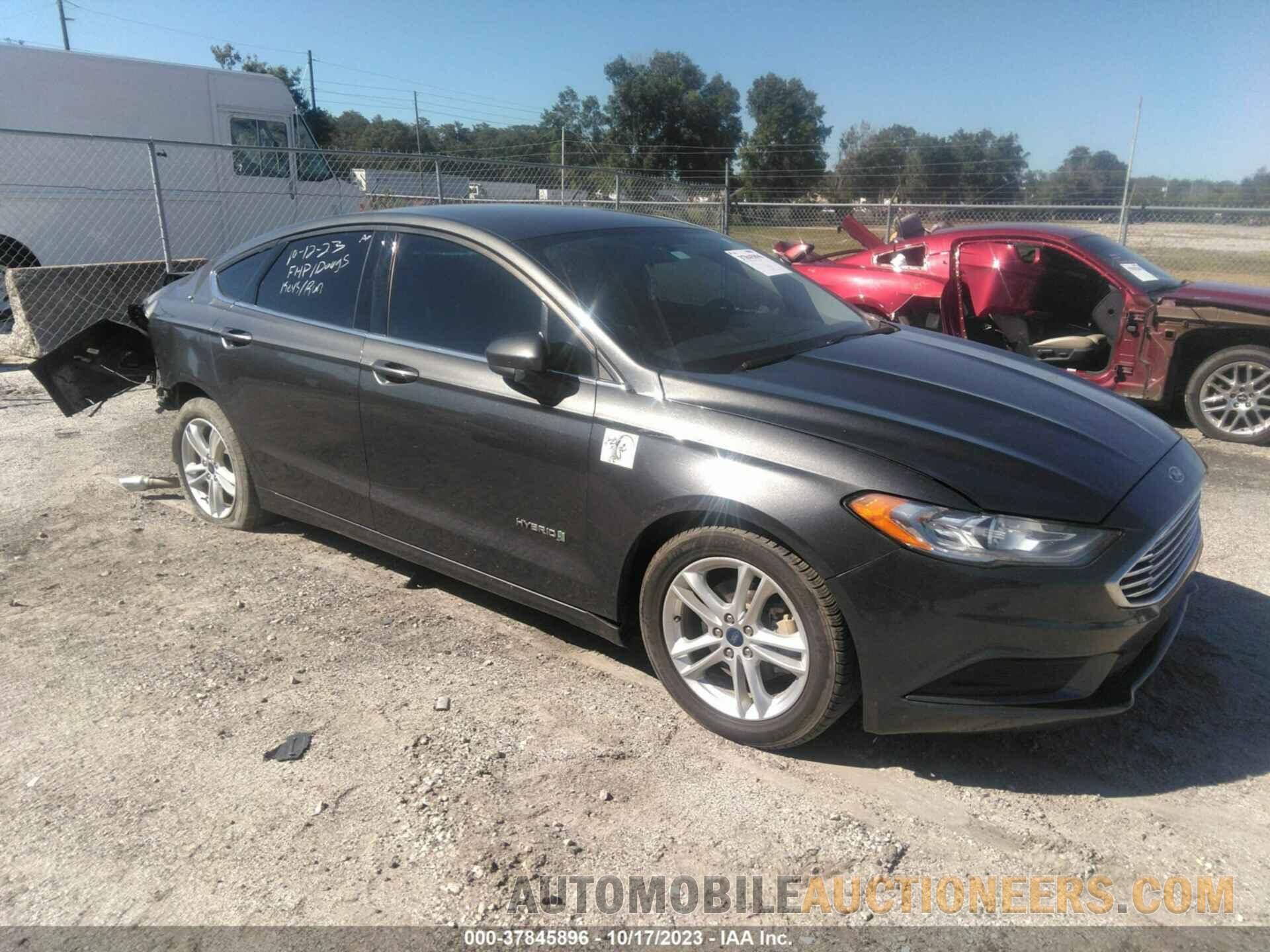 3FA6P0LU2JR279981 FORD FUSION HYBRID 2018