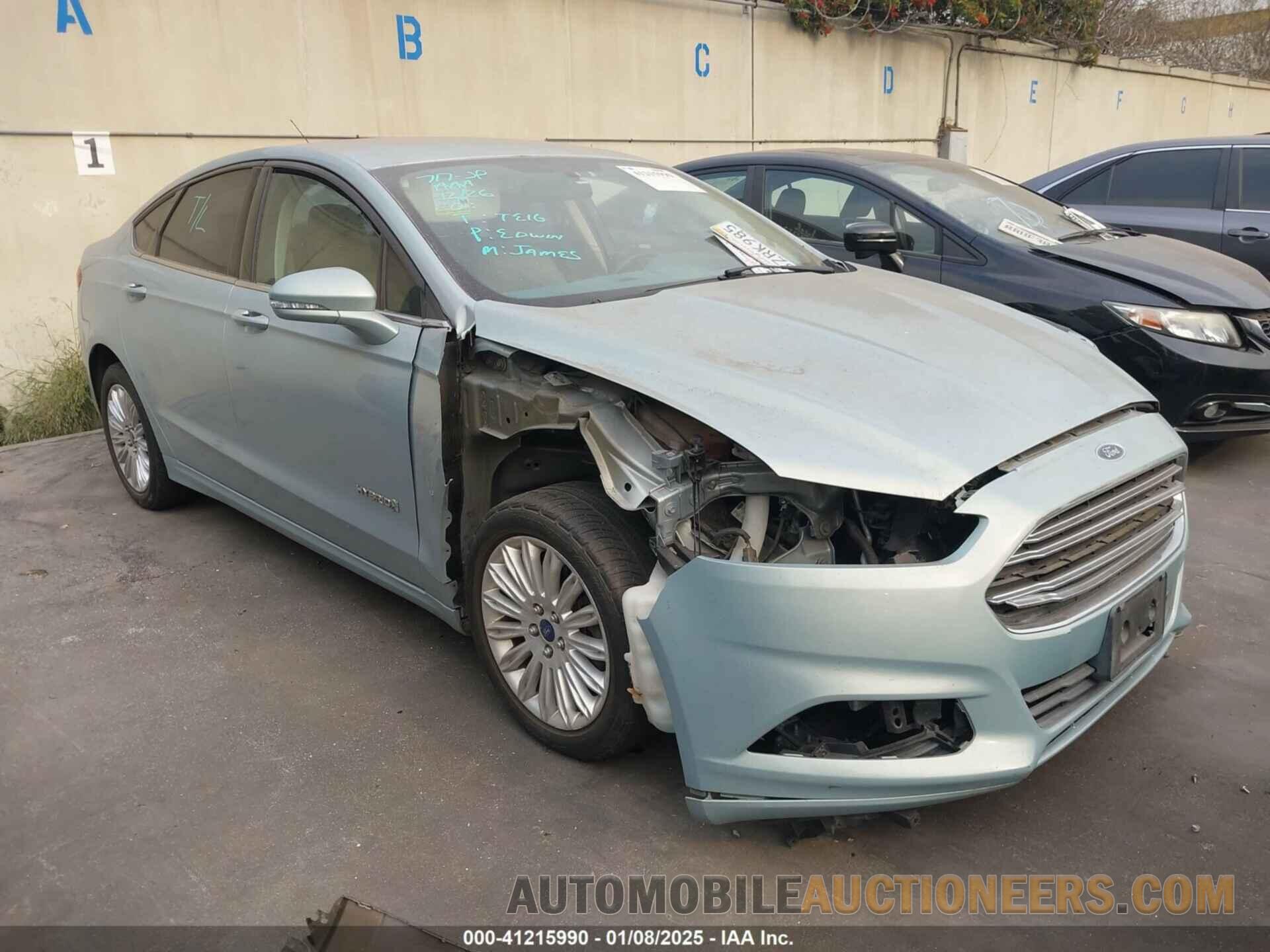 3FA6P0LU3DR254348 FORD FUSION HYBRID 2013