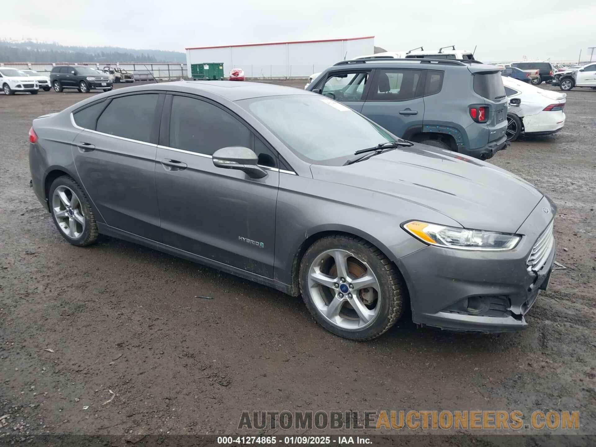 3FA6P0LU3ER195691 FORD FUSION HYBRID 2014