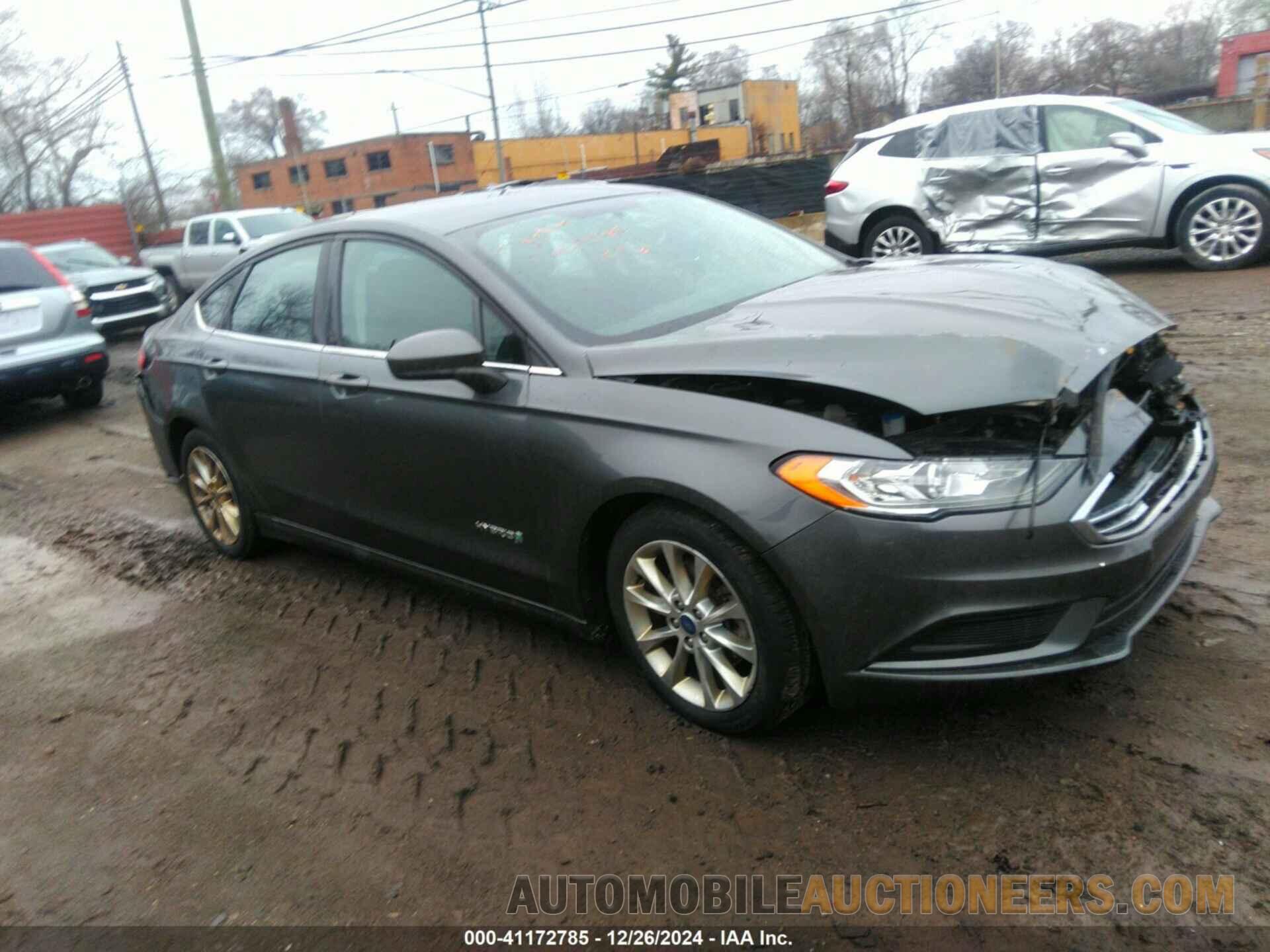 3FA6P0LU3HR305272 FORD FUSION HYBRID 2017