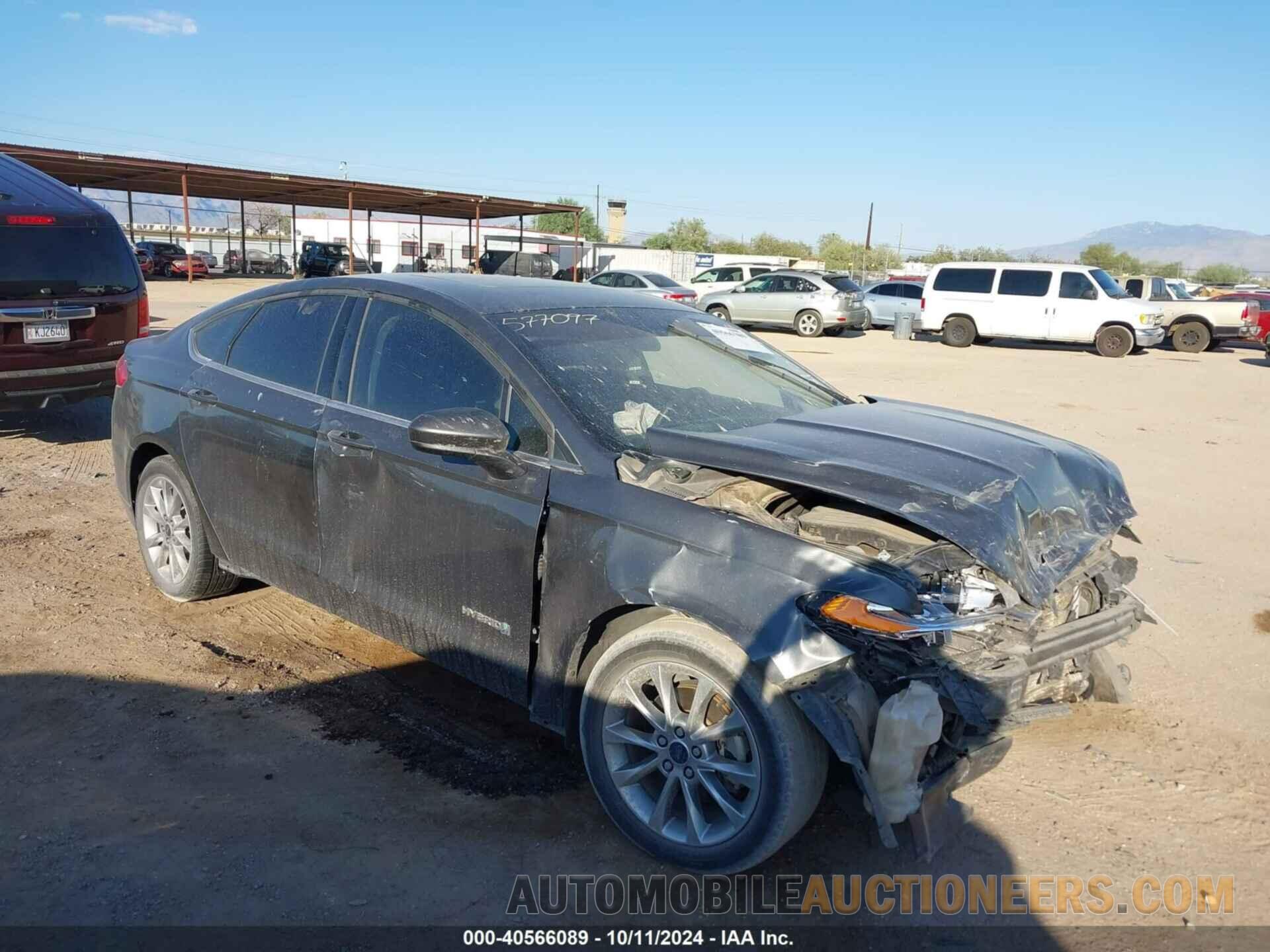 3FA6P0LU3HR315283 FORD FUSION HYBRID 2017