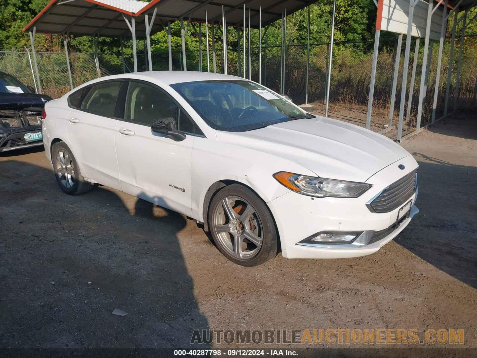 3FA6P0LU3HR356397 FORD FUSION HYBRID 2017