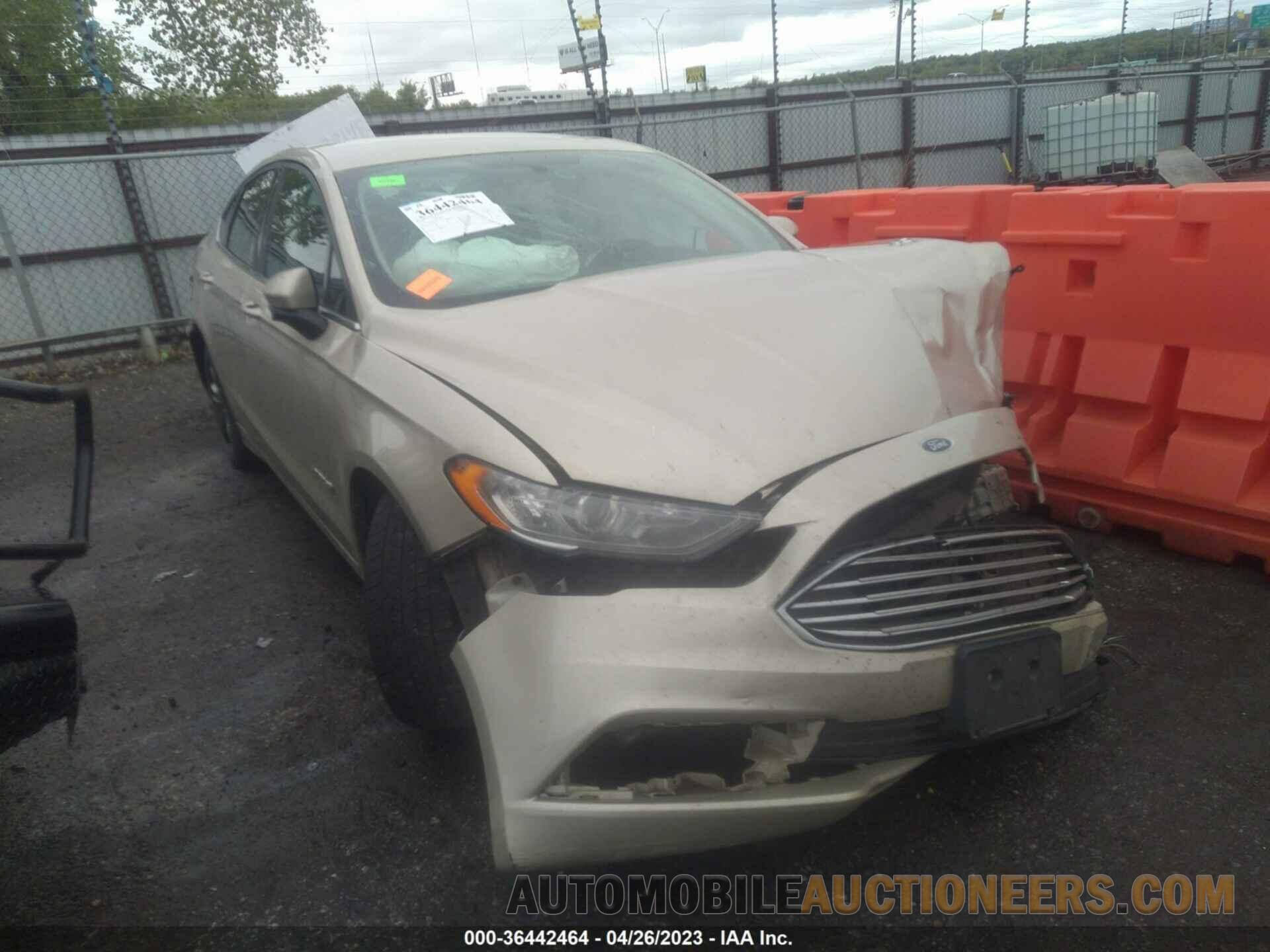 3FA6P0LU3JR111847 FORD FUSION HYBRID 2018