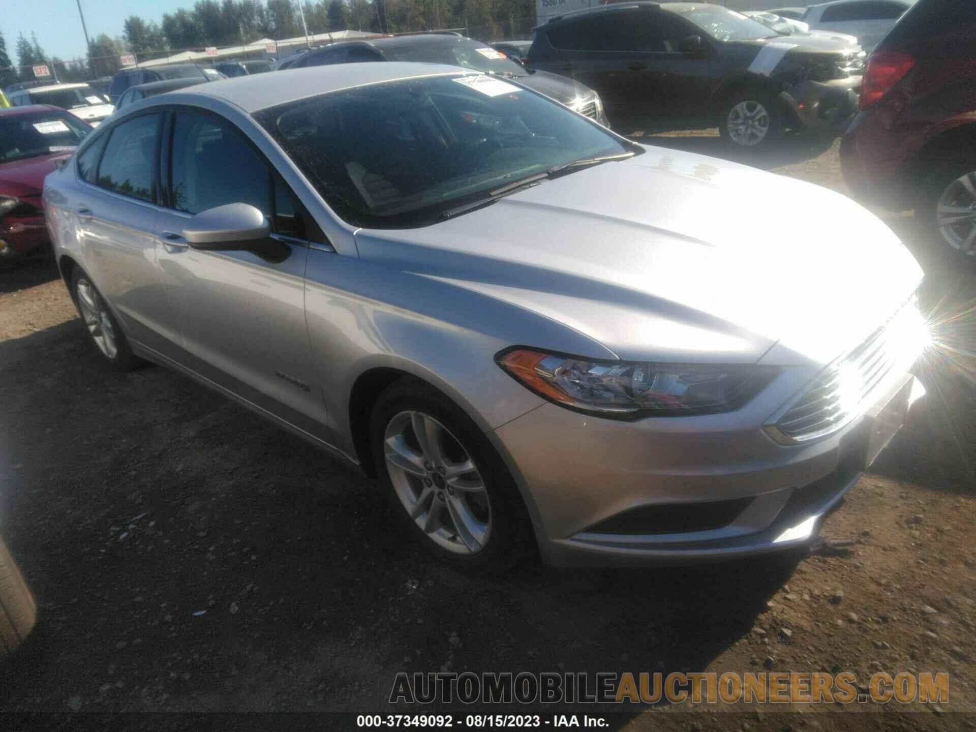 3FA6P0LU3JR128129 FORD FUSION HYBRID 2018