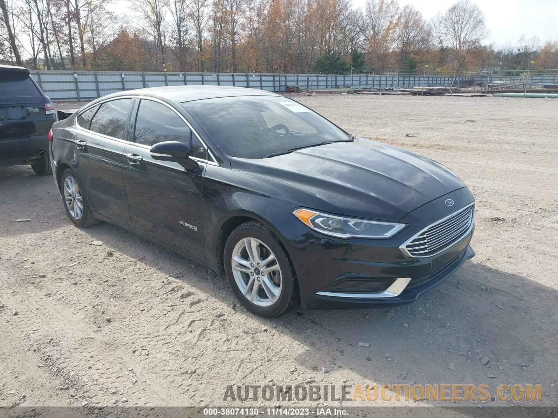 3FA6P0LU3JR140233 FORD FUSION HYBRID 2018