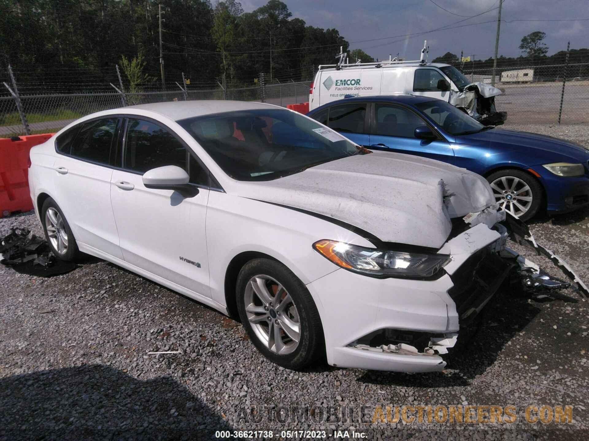 3FA6P0LU3JR172969 FORD FUSION HYBRID 2018