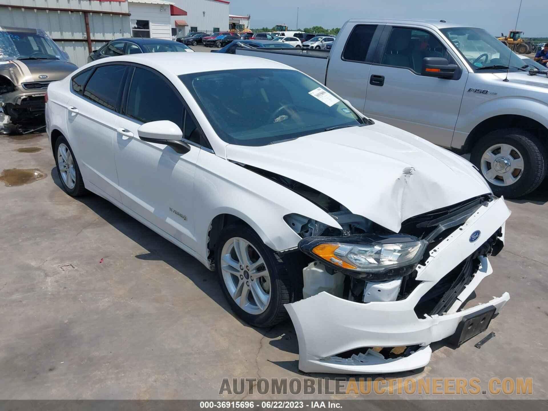 3FA6P0LU3JR173166 FORD FUSION HYBRID 2018