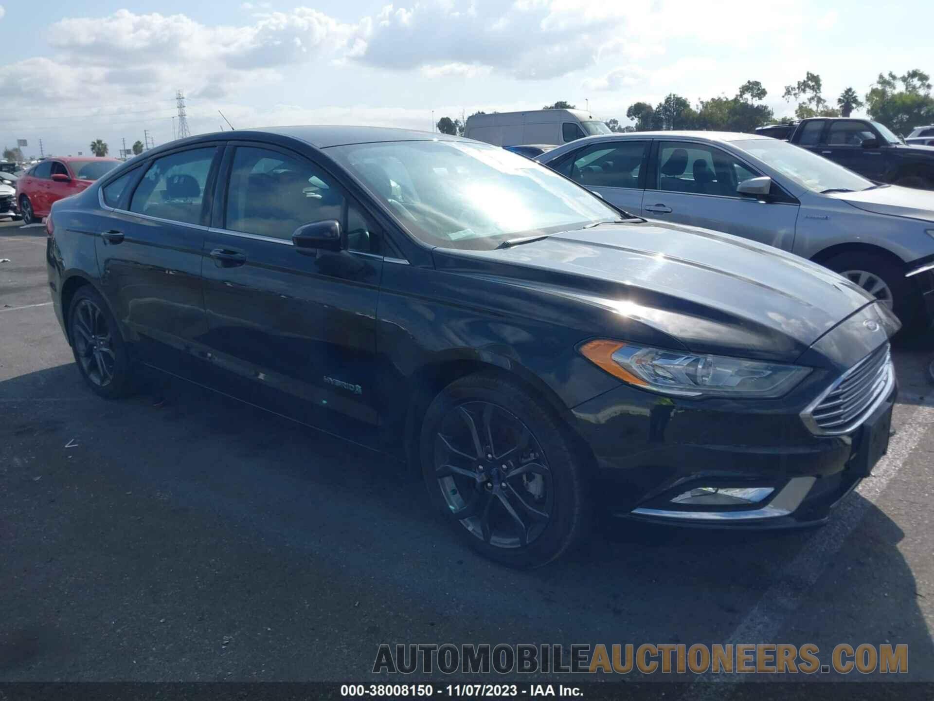 3FA6P0LU3JR247802 FORD FUSION 2018