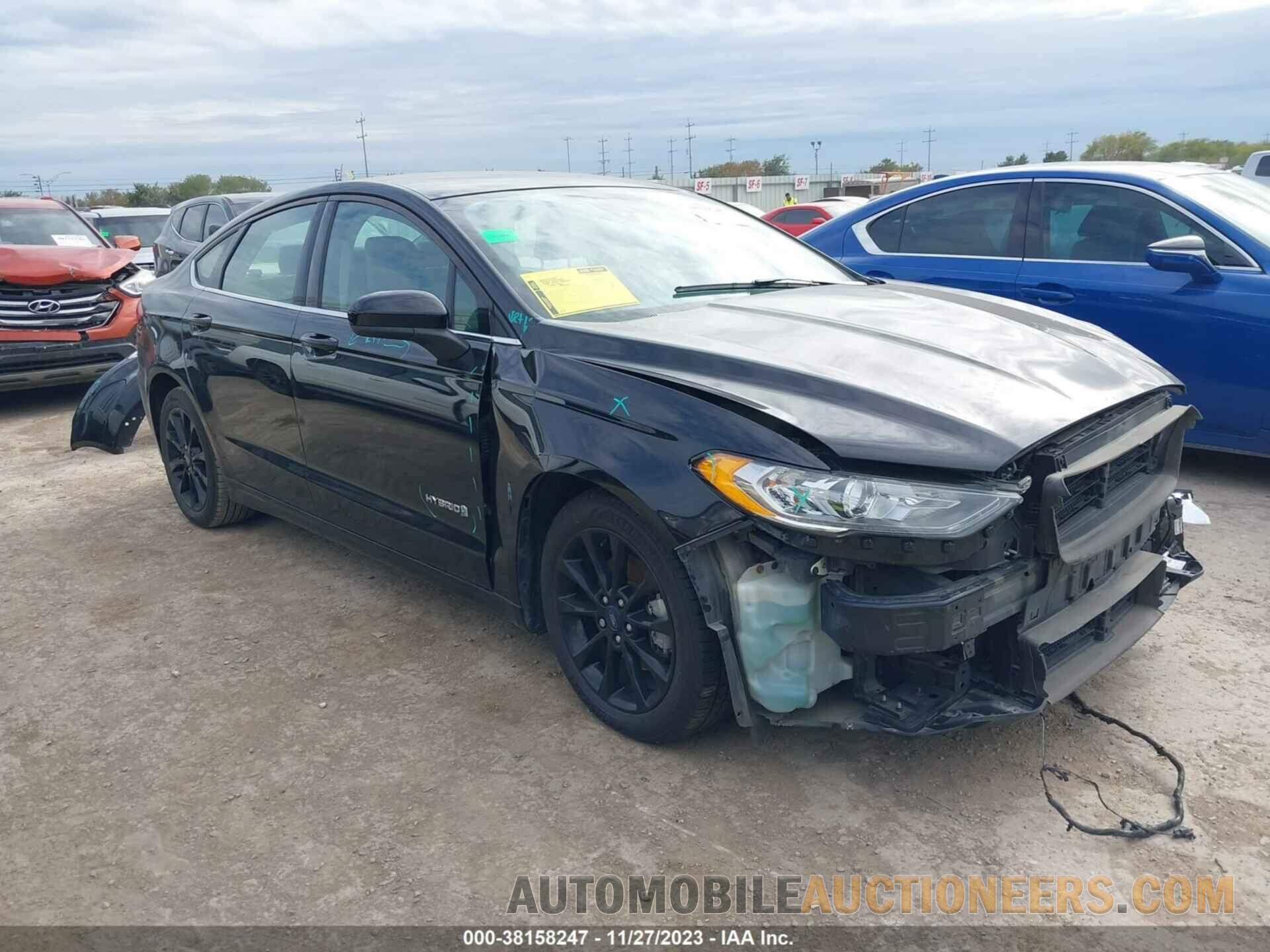 3FA6P0LU3KR147815 FORD FUSION HYBRID 2019