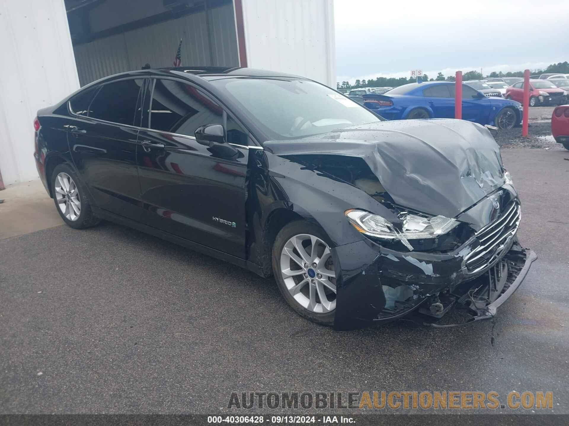 3FA6P0LU3KR234436 FORD FUSION HYBRID 2019