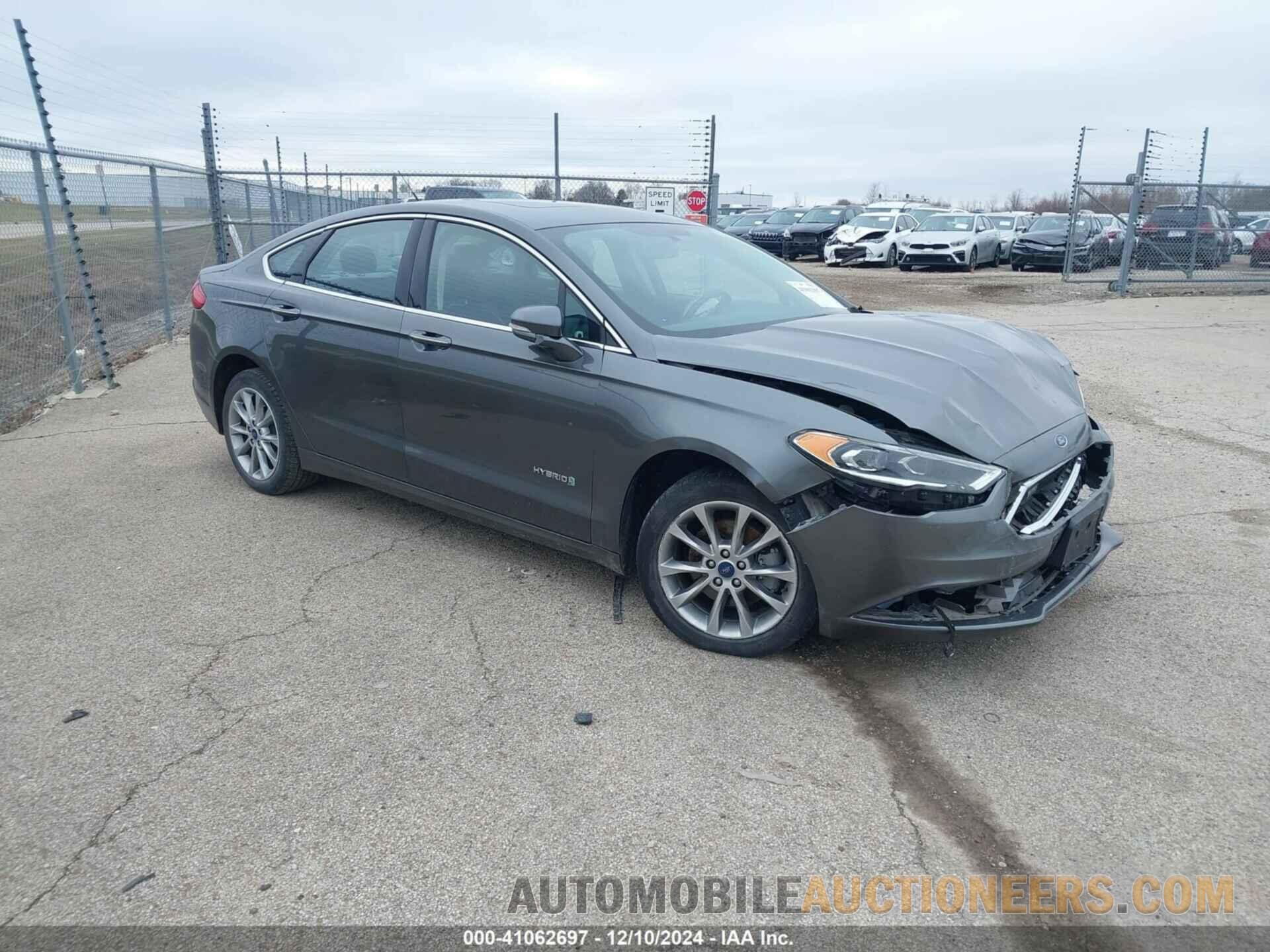 3FA6P0LU4HR264926 FORD FUSION HYBRID 2017