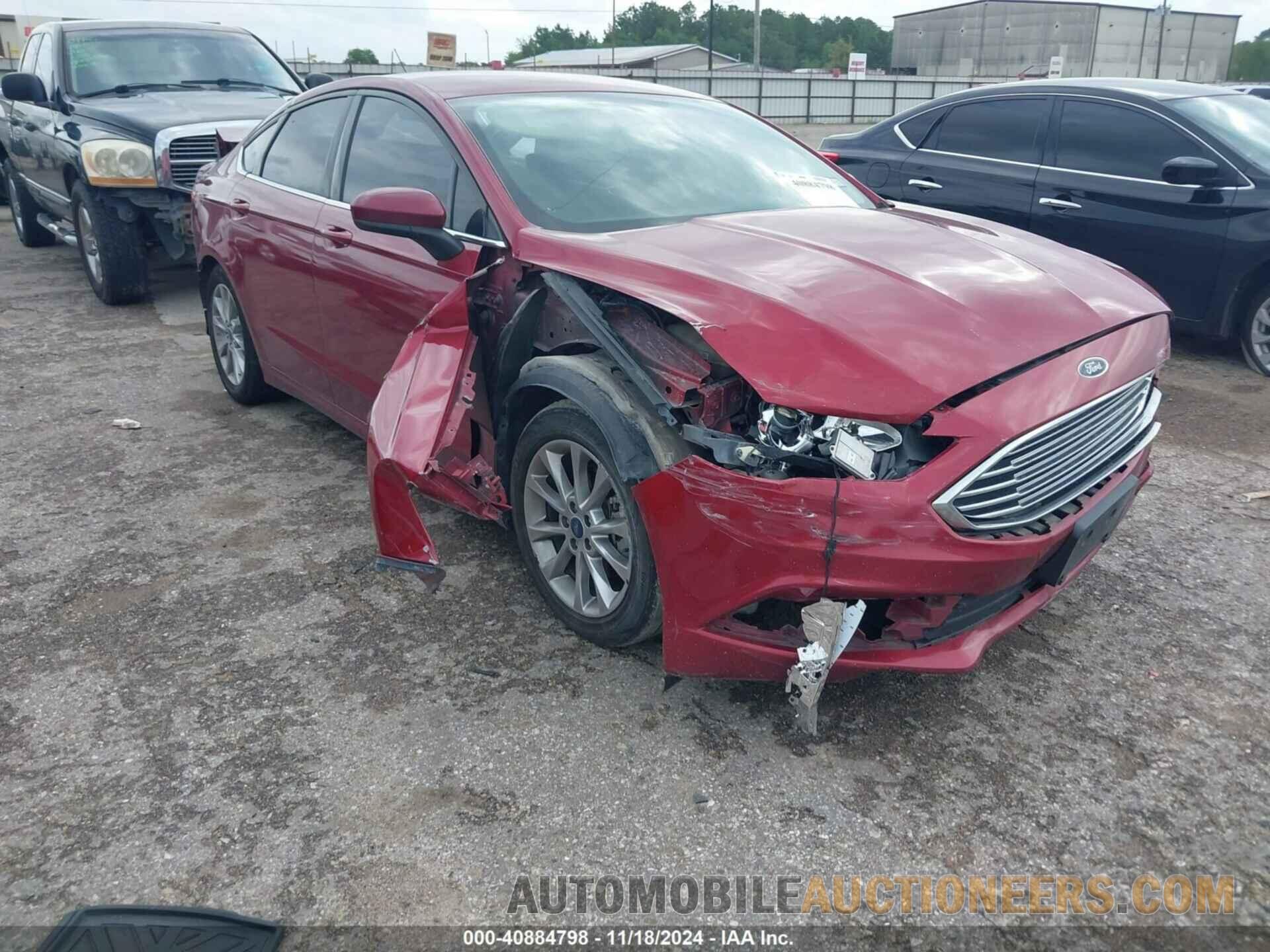 3FA6P0LU4HR385214 FORD FUSION HYBRID 2017