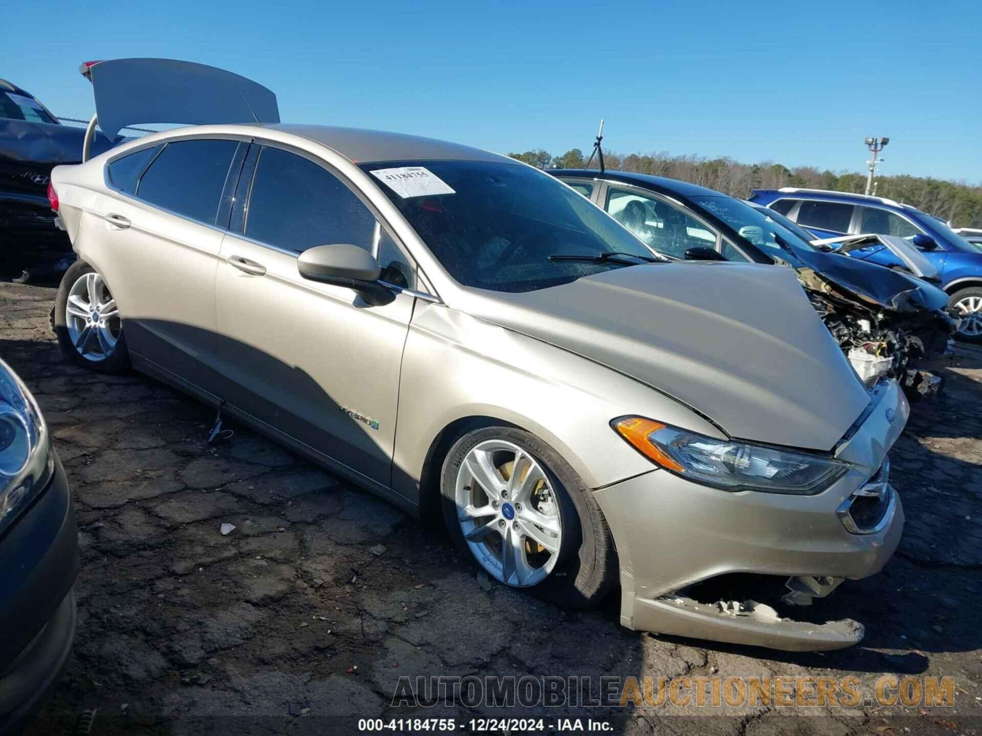 3FA6P0LU4JR197153 FORD FUSION HYBRID 2018