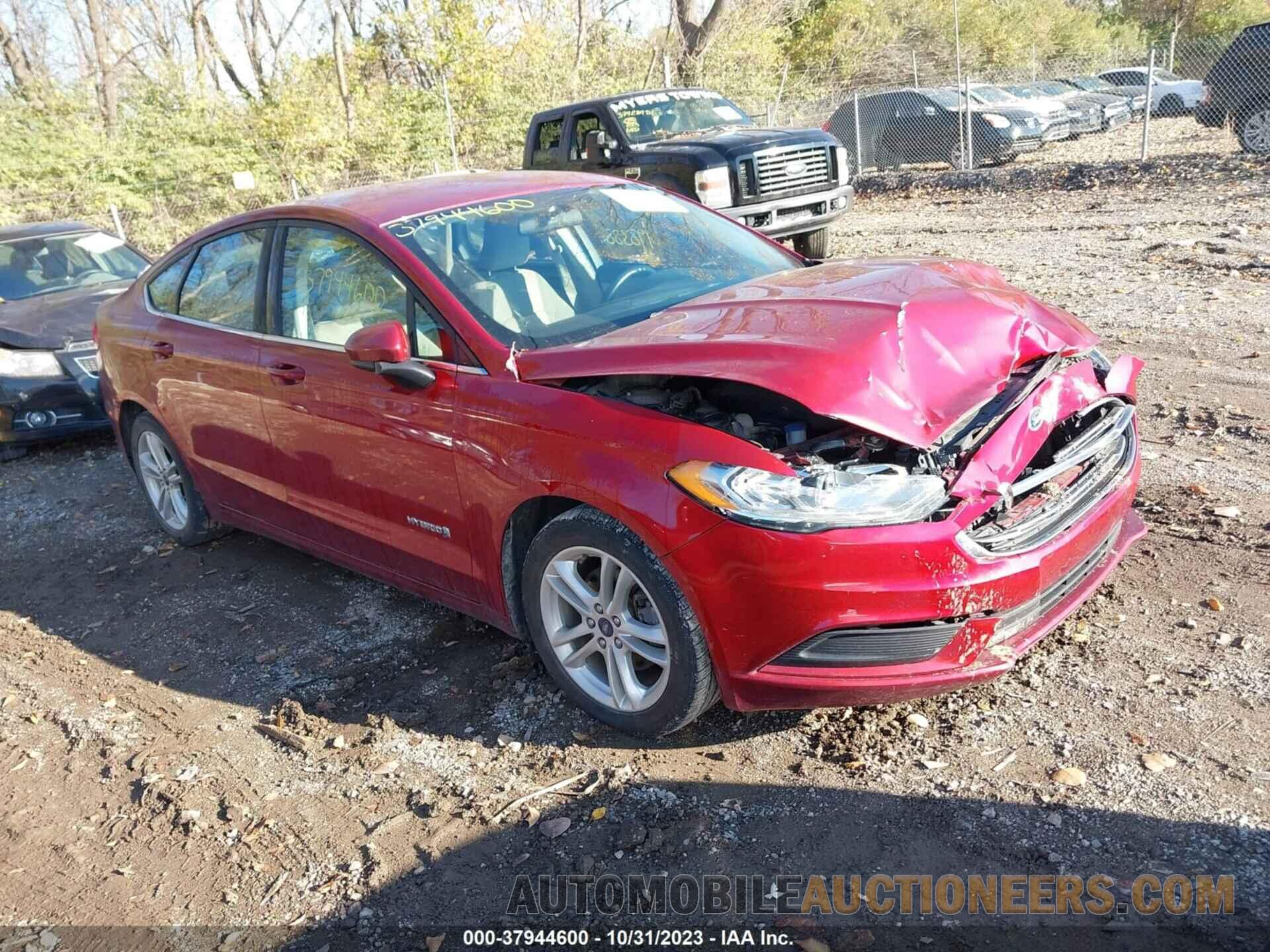 3FA6P0LU4JR208846 FORD FUSION HYBRID 2018