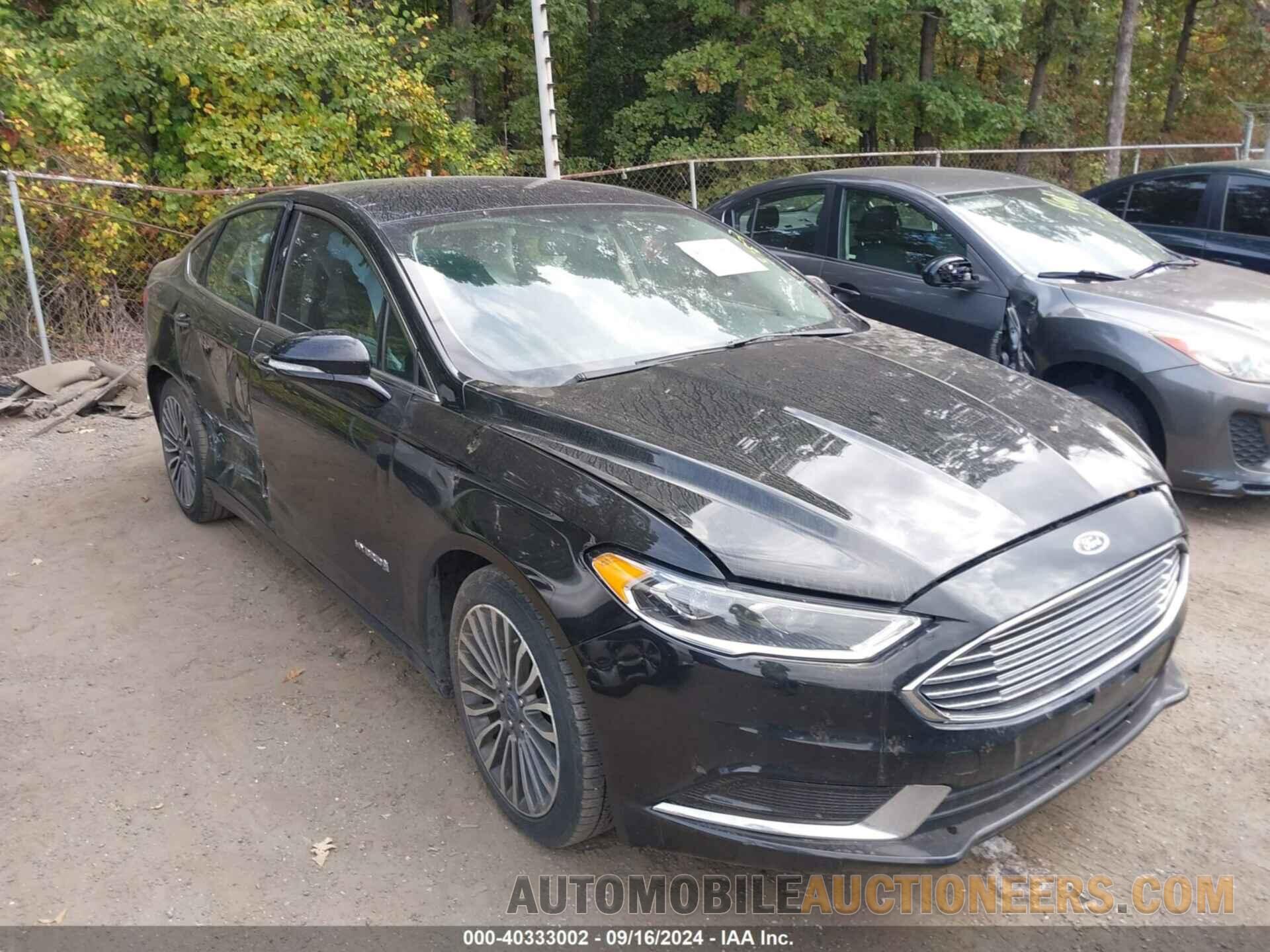 3FA6P0LU4JR229325 FORD FUSION HYBRID 2018