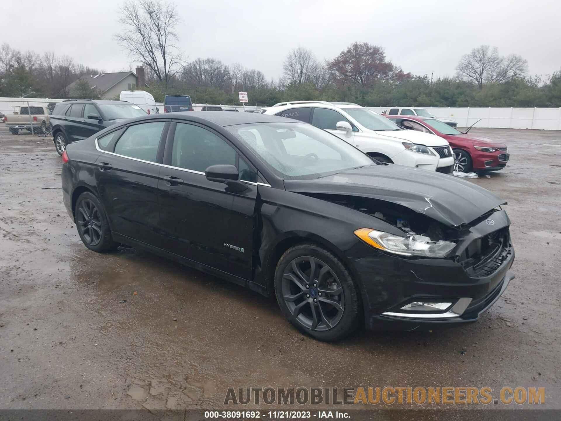 3FA6P0LU4JR238896 FORD FUSION HYBRID 2018