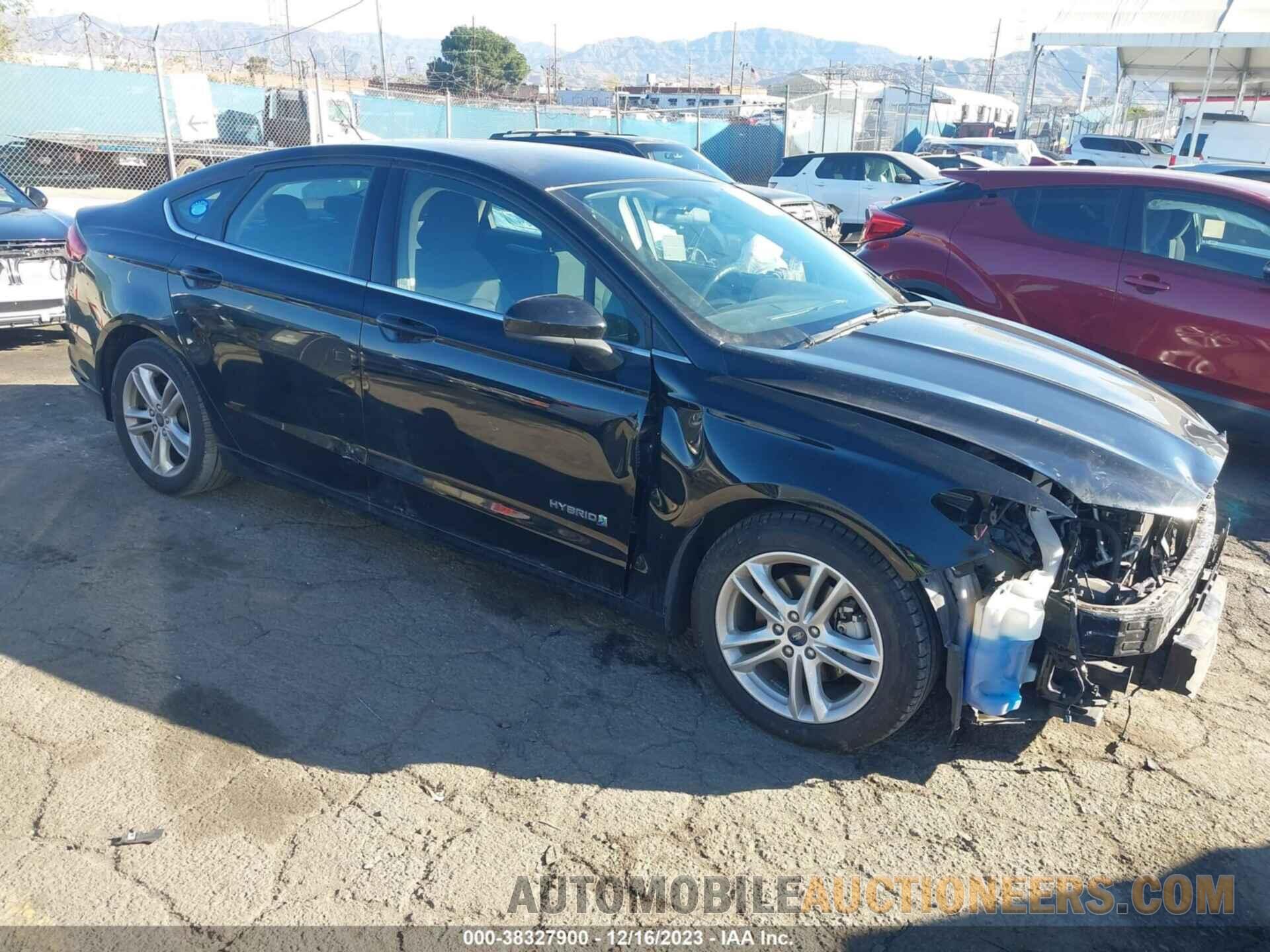 3FA6P0LU4JR277343 FORD FUSION HYBRID 2018