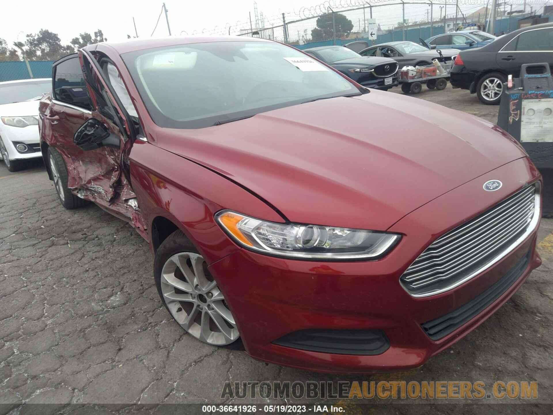 3FA6P0LU4KR208072 FORD FUSION HYBRID 2019