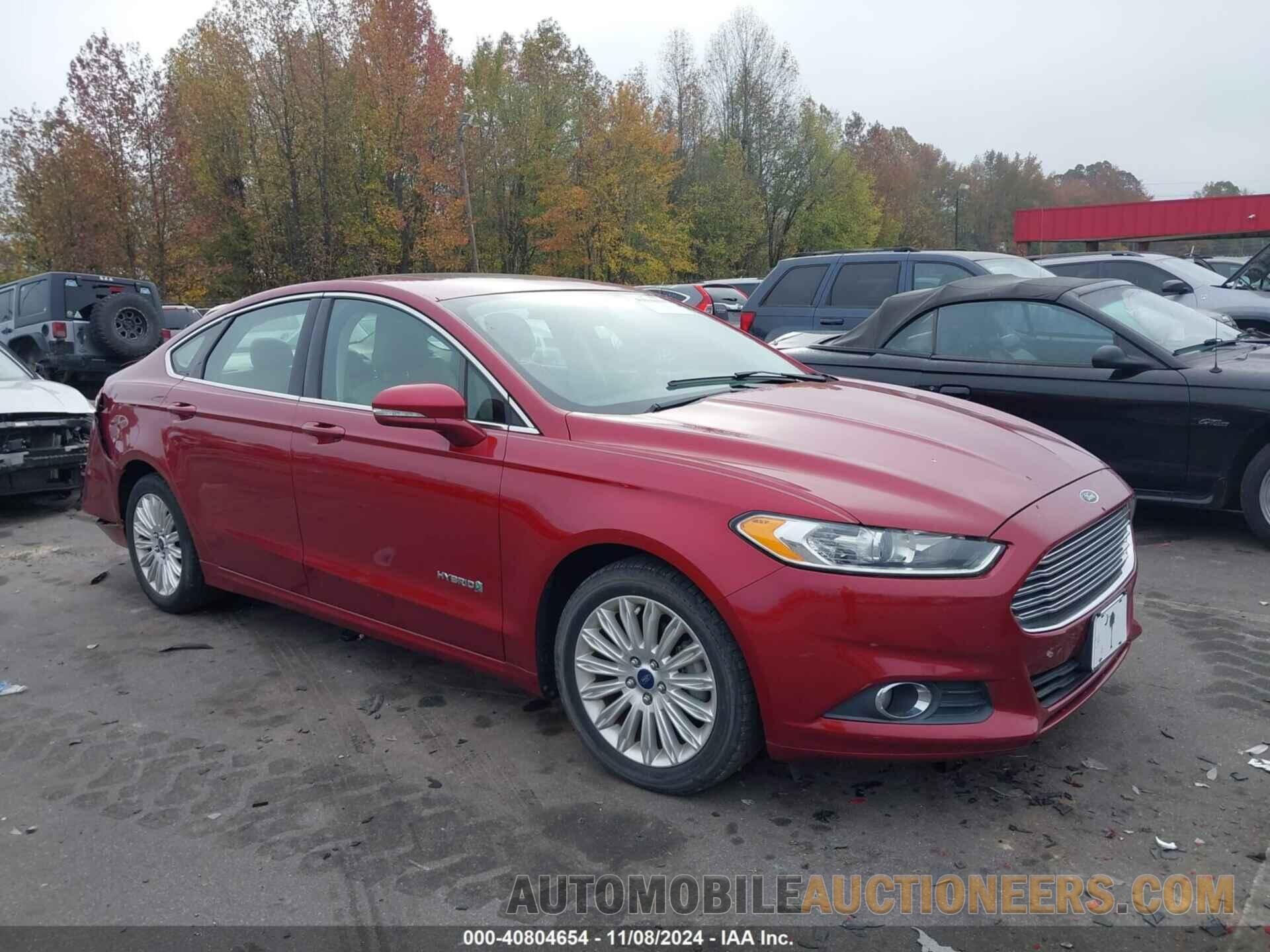 3FA6P0LU5DR319250 FORD FUSION HYBRID 2013