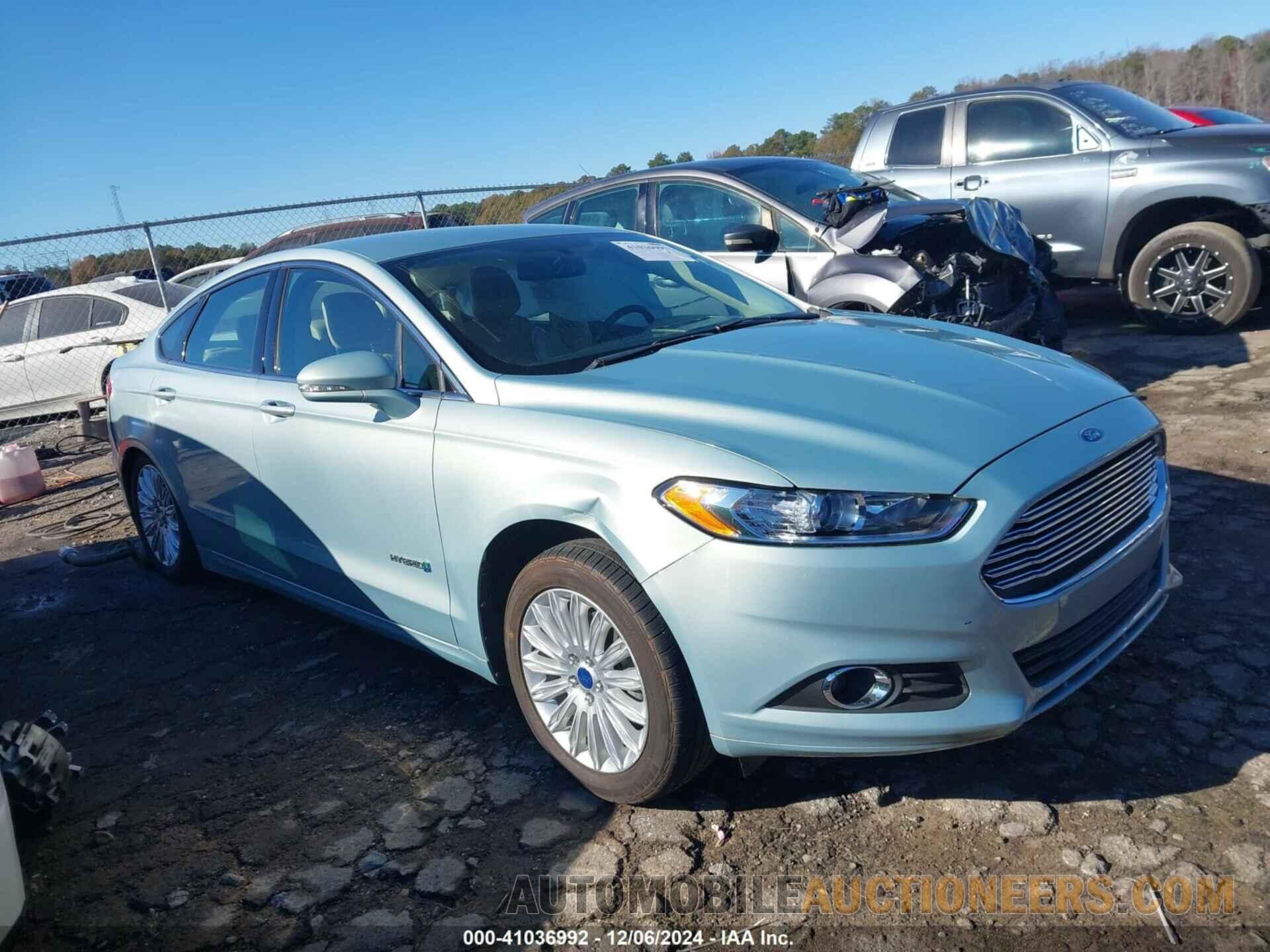 3FA6P0LU5DR337070 FORD FUSION HYBRID 2013