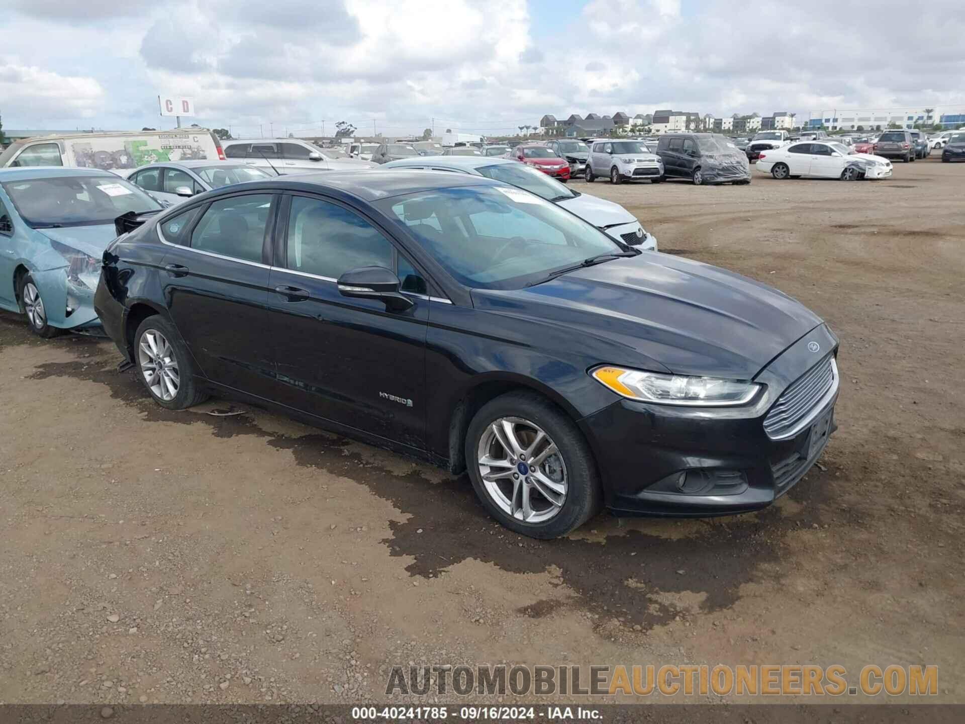 3FA6P0LU5ER356557 FORD FUSION HYBRID 2014