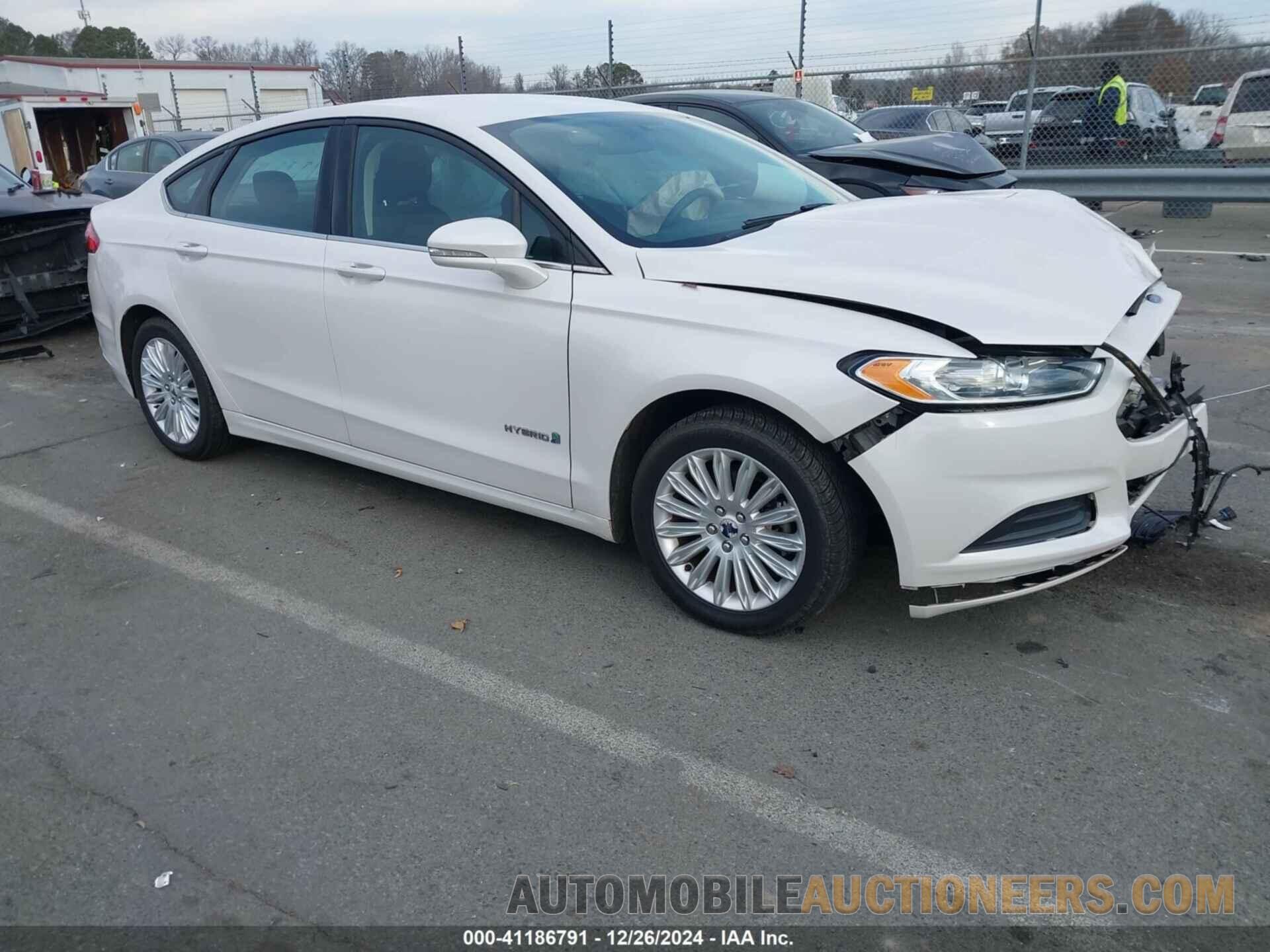 3FA6P0LU5GR376777 FORD FUSION HYBRID 2016